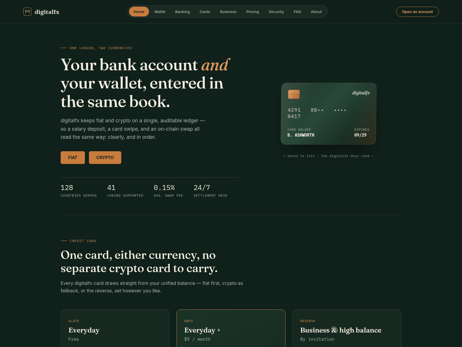 Screenshot of digitalfxholding.com