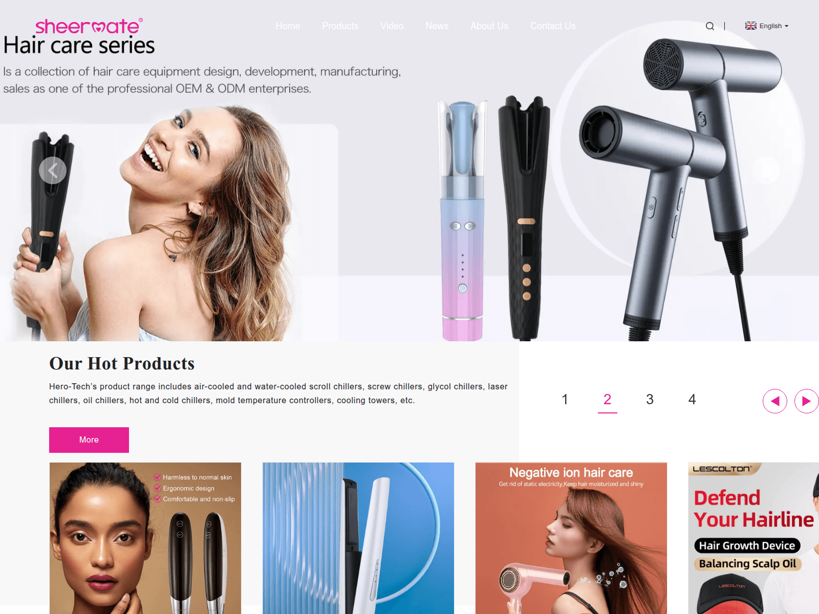 Screenshot of hjelectrics.com