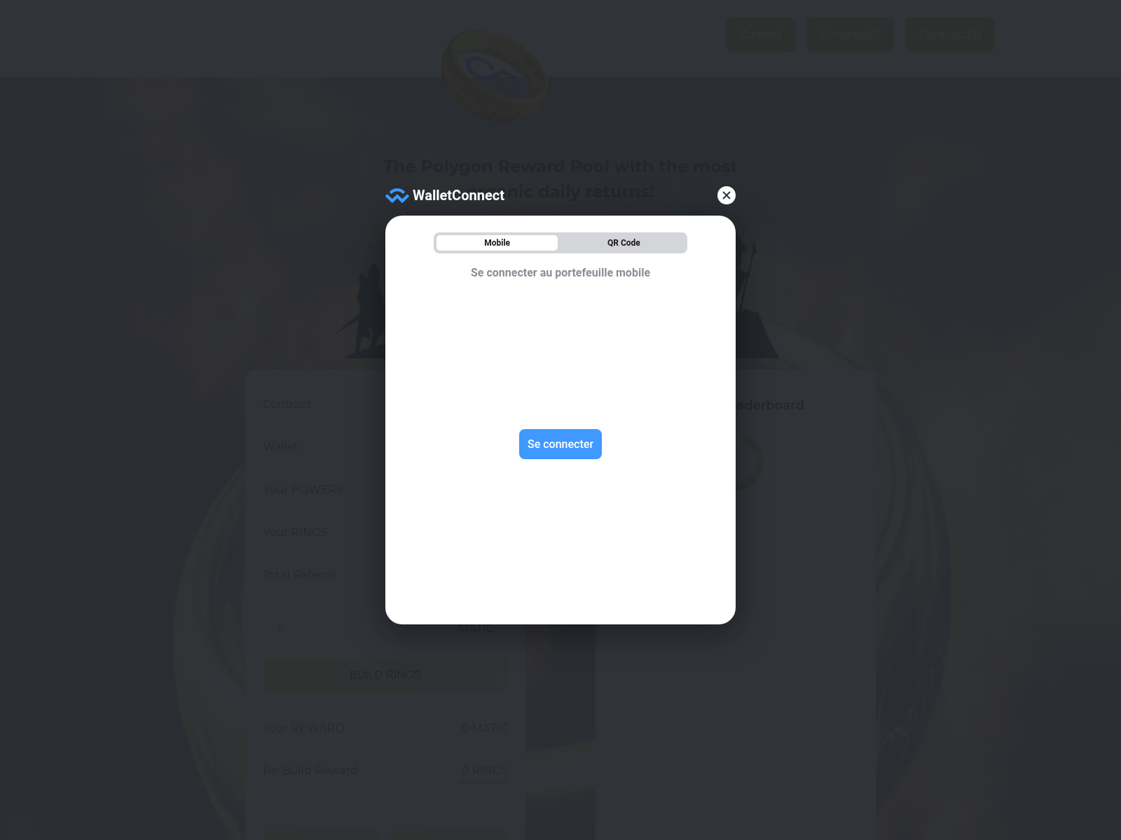 Screenshot of flowxprotocol.world.tetherking.world
