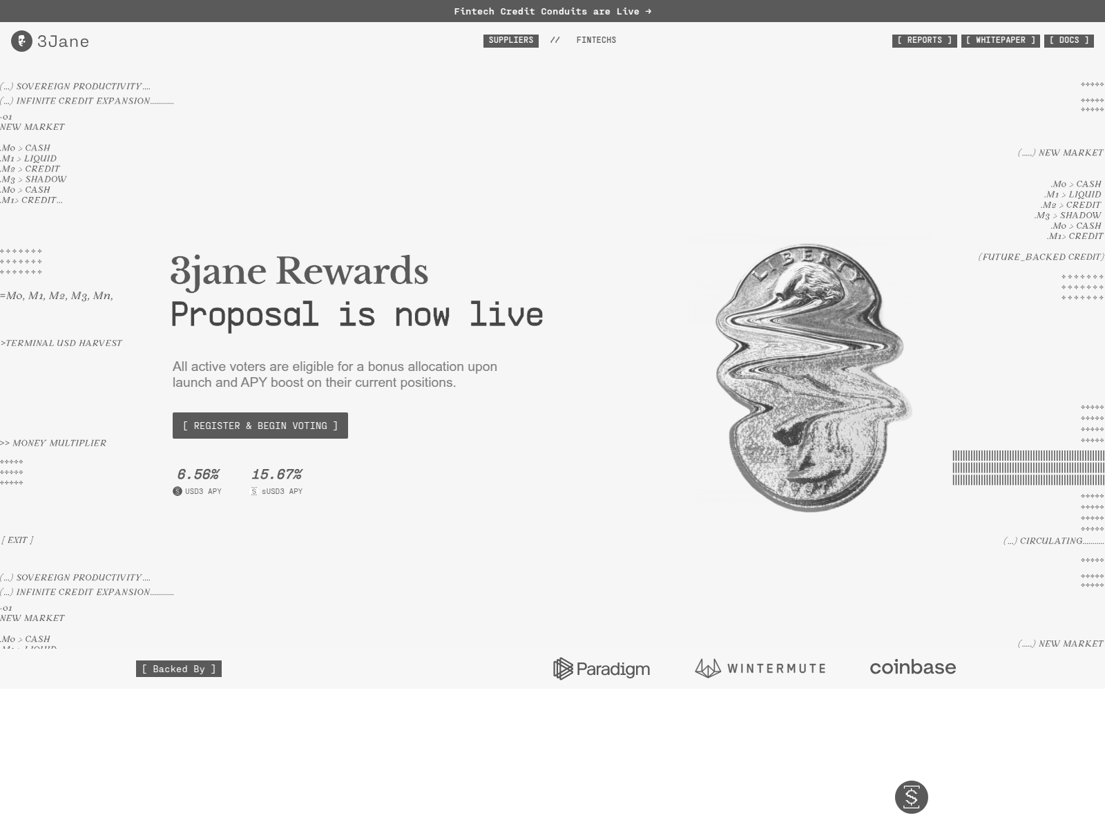 Screenshot of reward-3jane.xyz