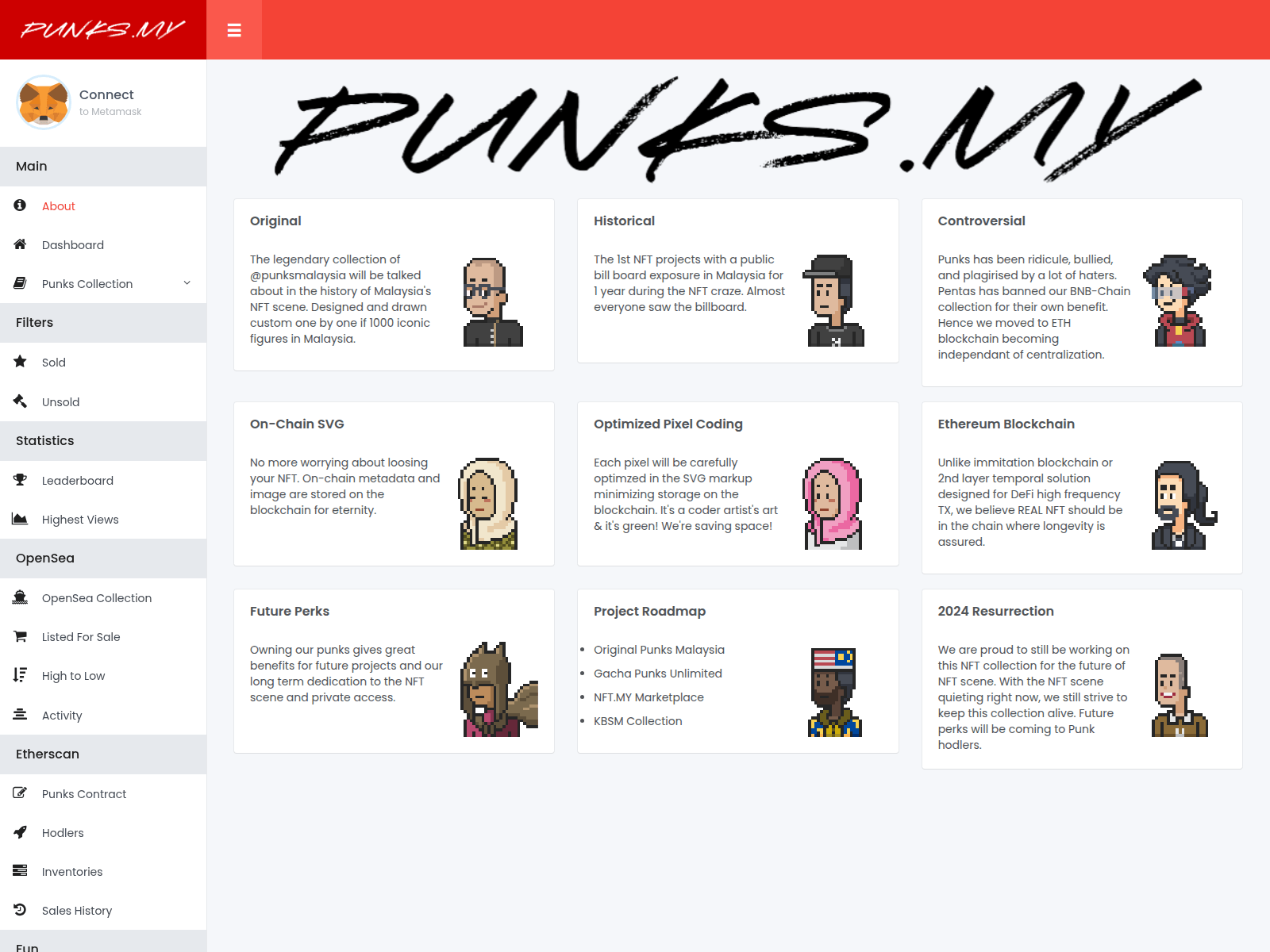 Screenshot of eth.site