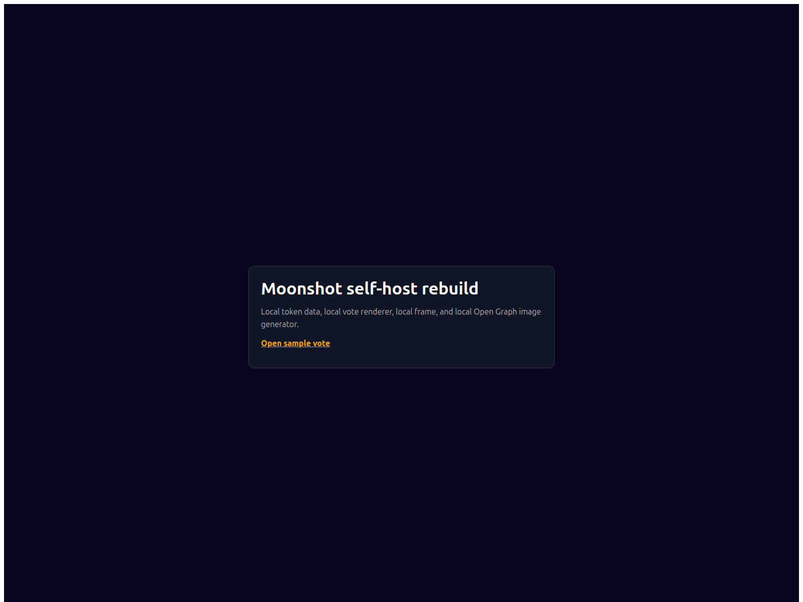 Screenshot of moonshot-listing-vwx.netlify.app