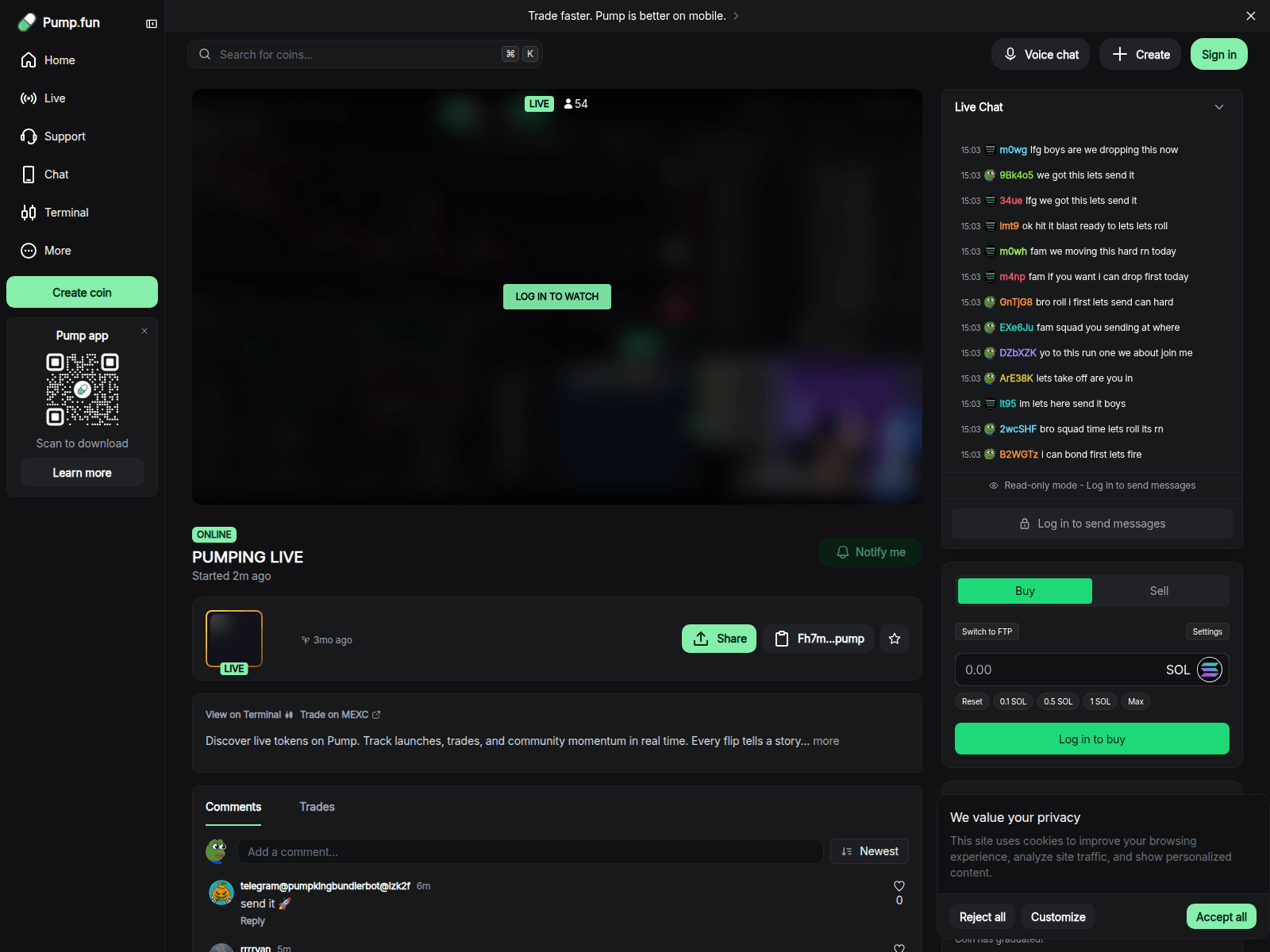 Screenshot of stream-pump.top