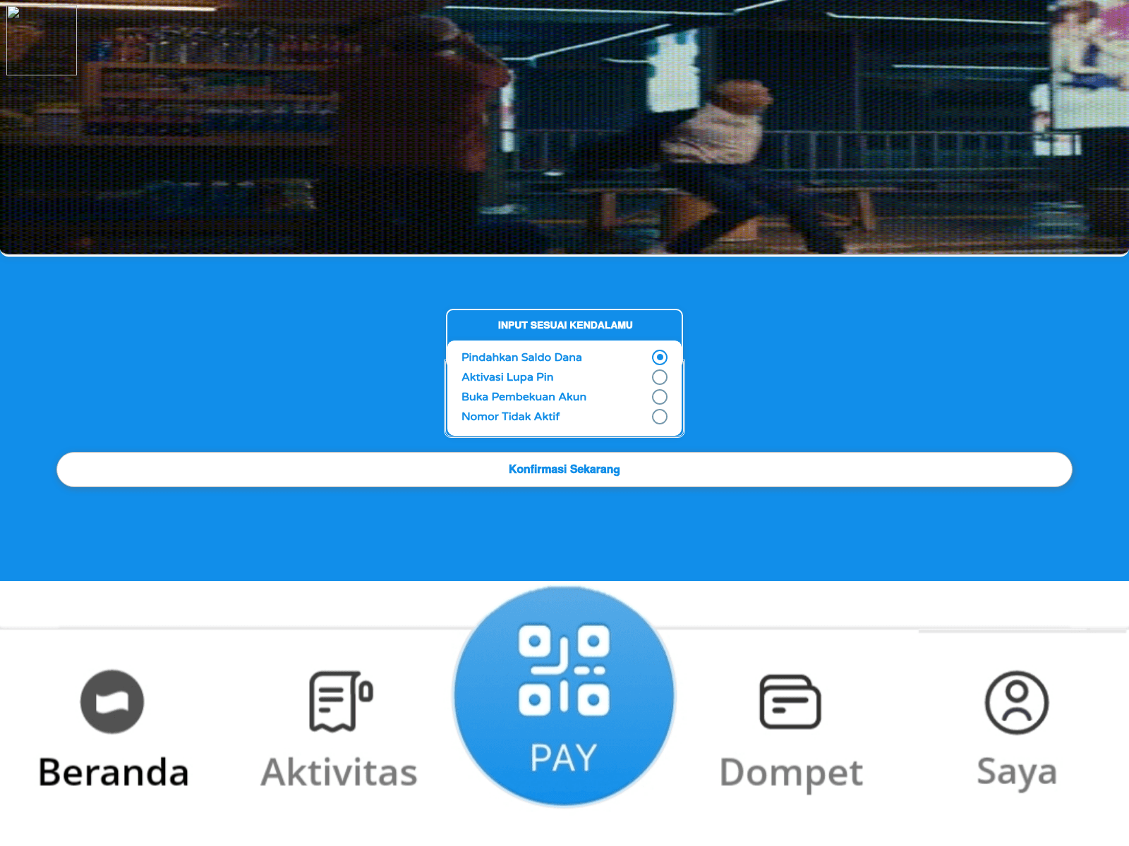 Screenshot of formulirpemulihan.netlify.app