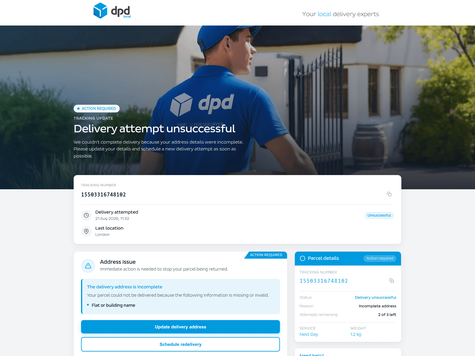 Screenshot of dpd.xjvka.xin
