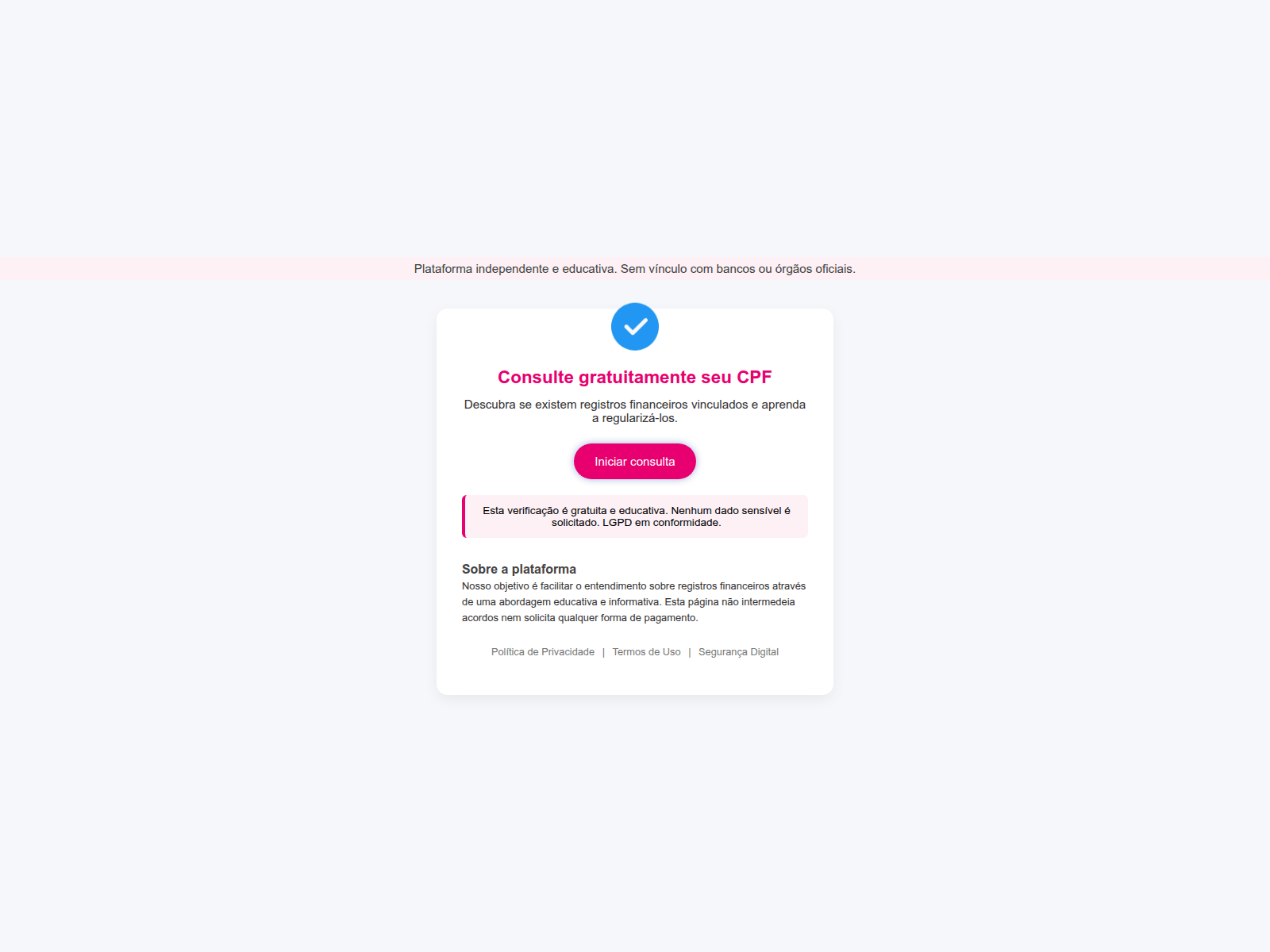 Screenshot of comerciovarejista.netlify.app