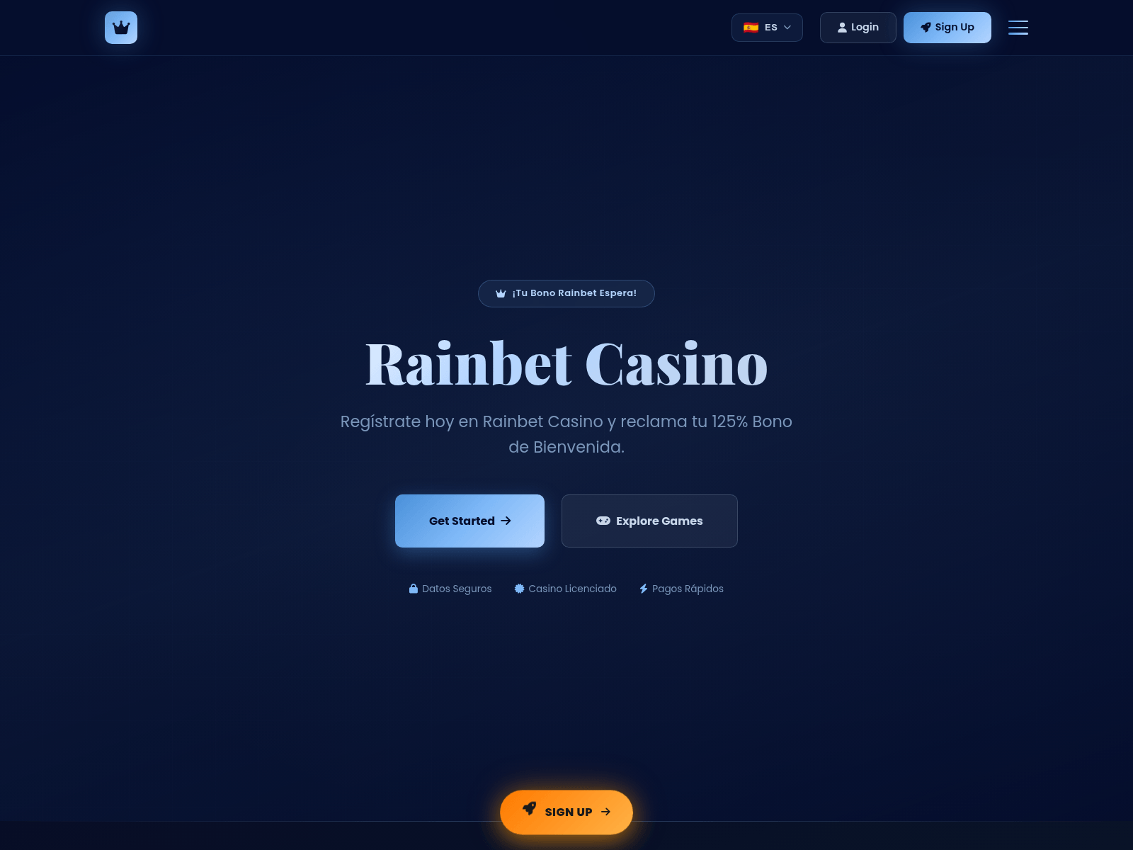 Screenshot of rainbet-casino-bonus.com