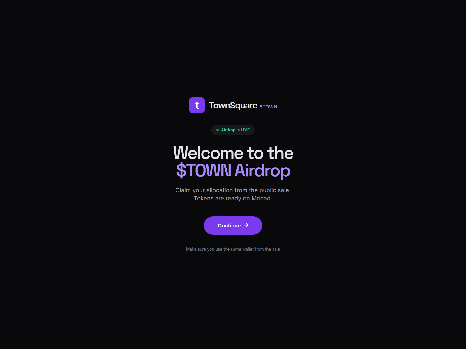 Screenshot of townsquare.linkjb.com