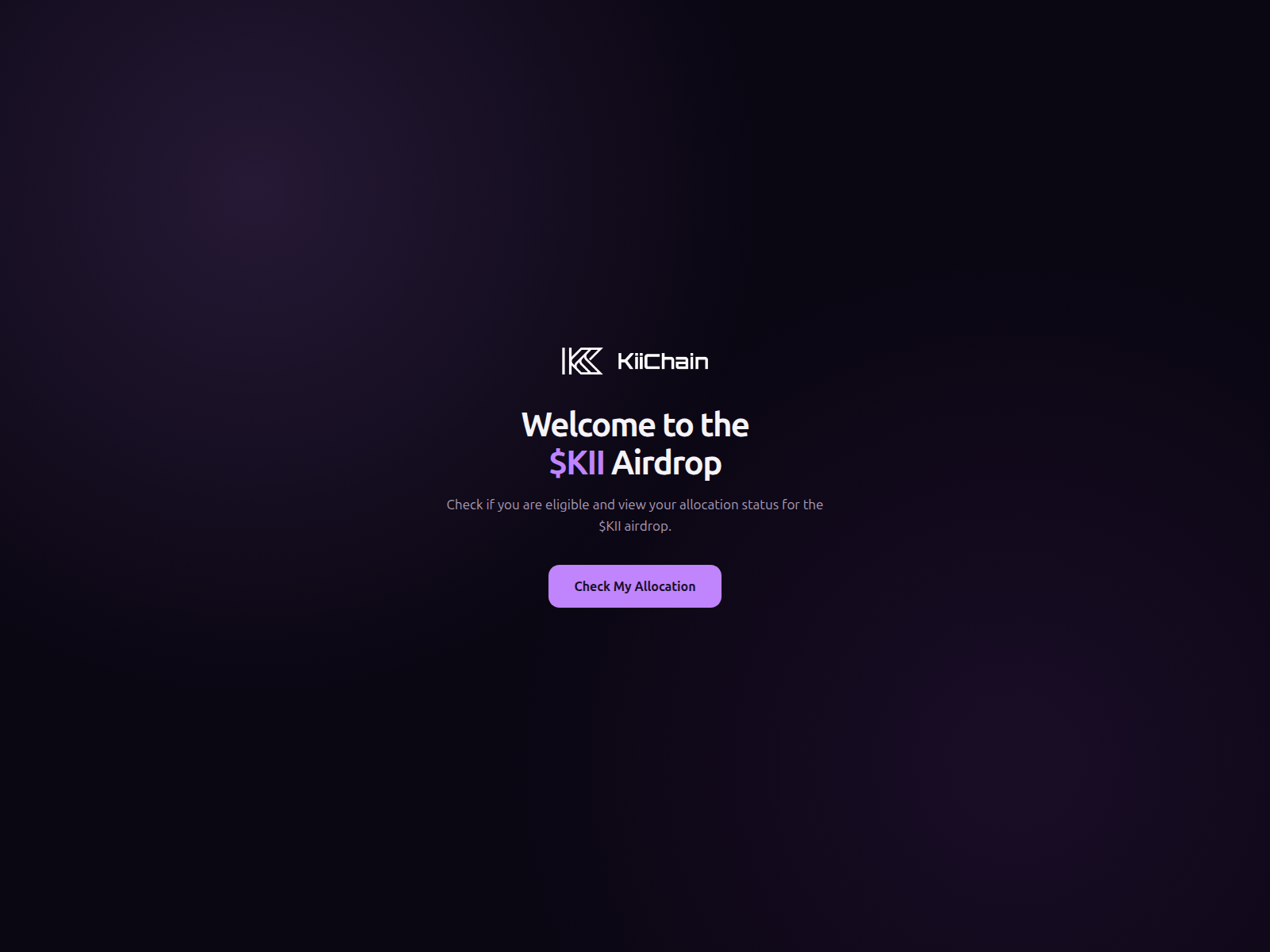 Screenshot of kiichain.linkjb.com