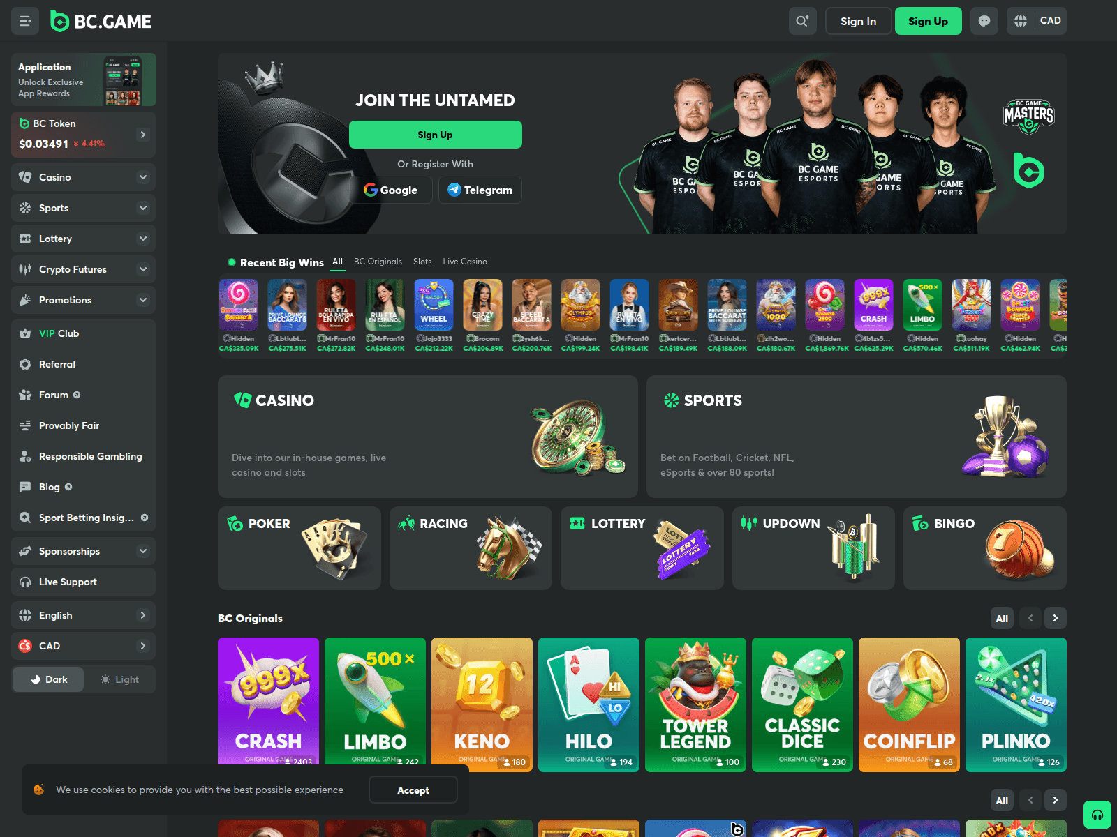 Screenshot of playin05.com