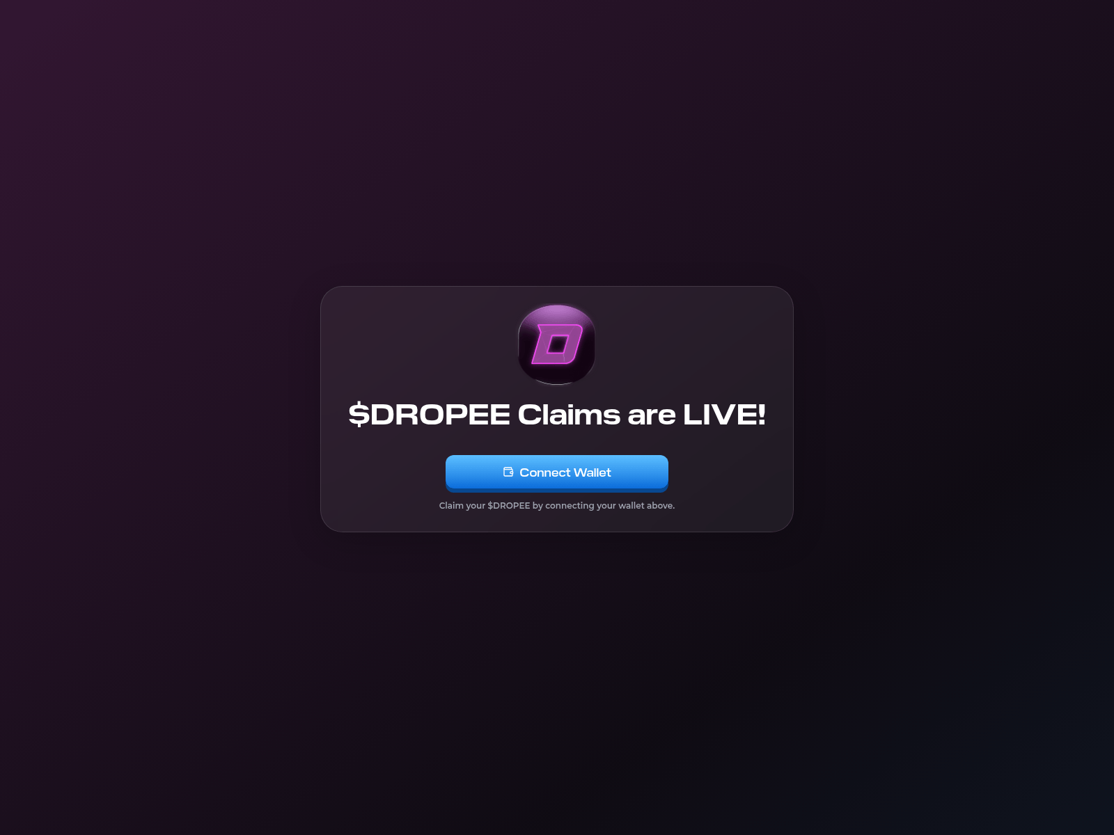 Screenshot of dropee.live