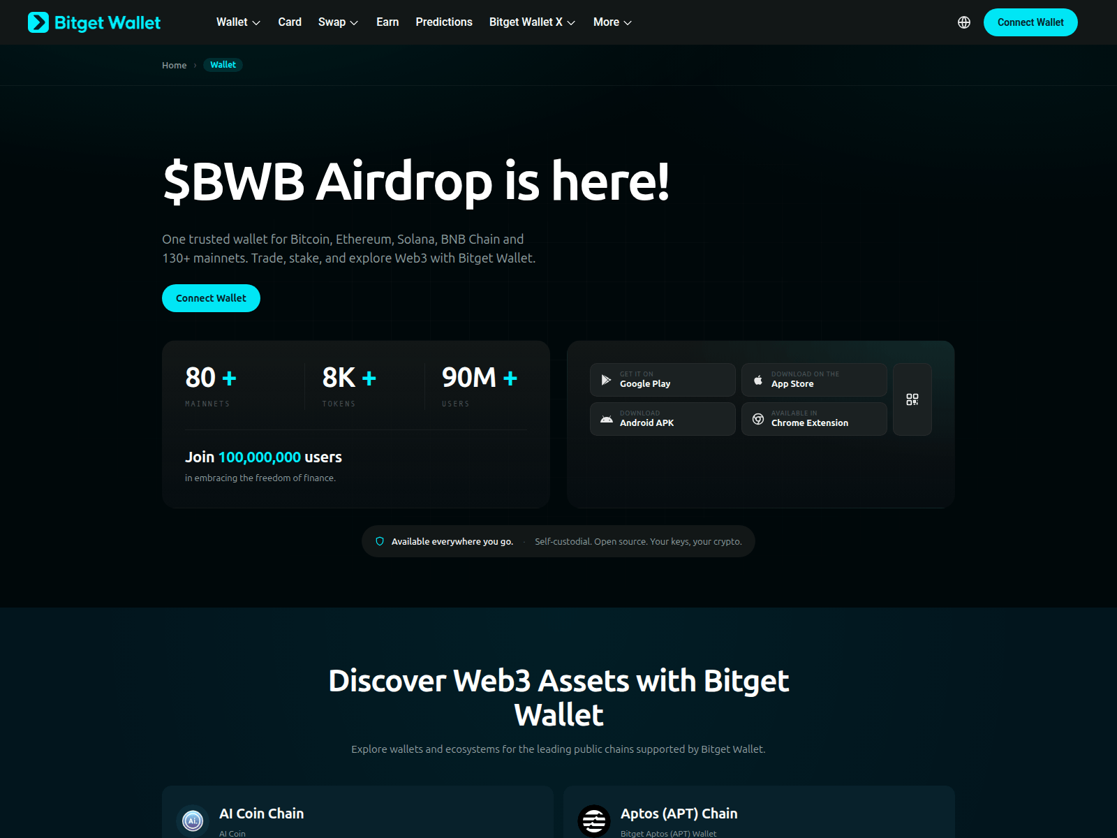 Screenshot of web3bitget.live