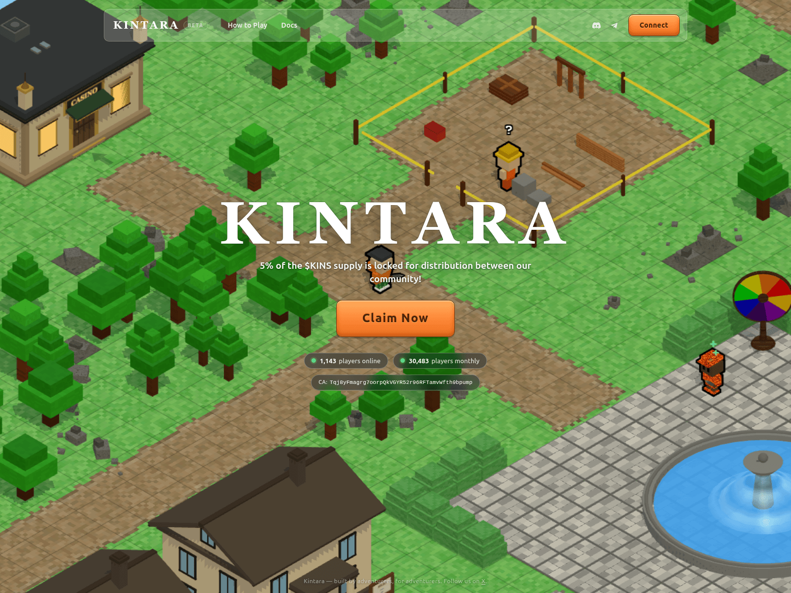 Screenshot of quest-kintara.app