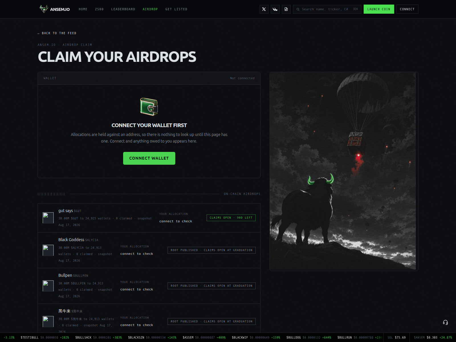 Screenshot of tokens-ansem.com