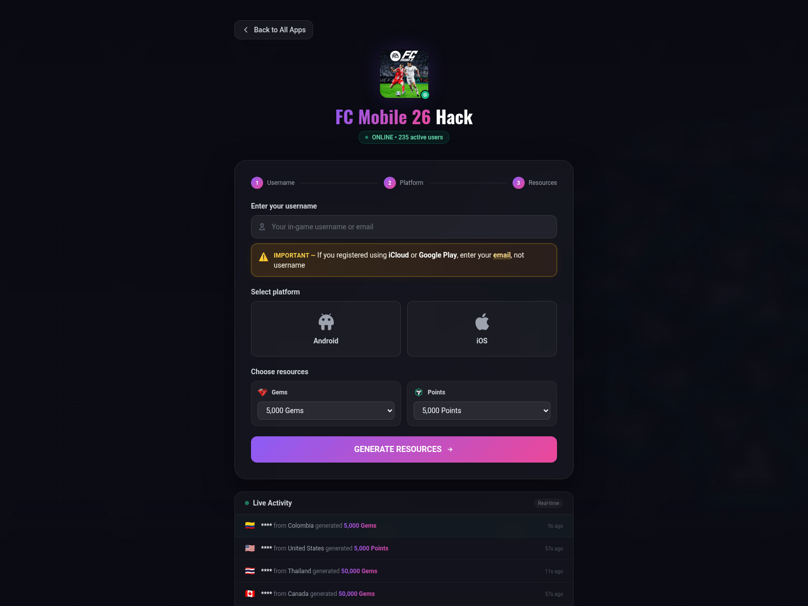 Screenshot of appspatched.com