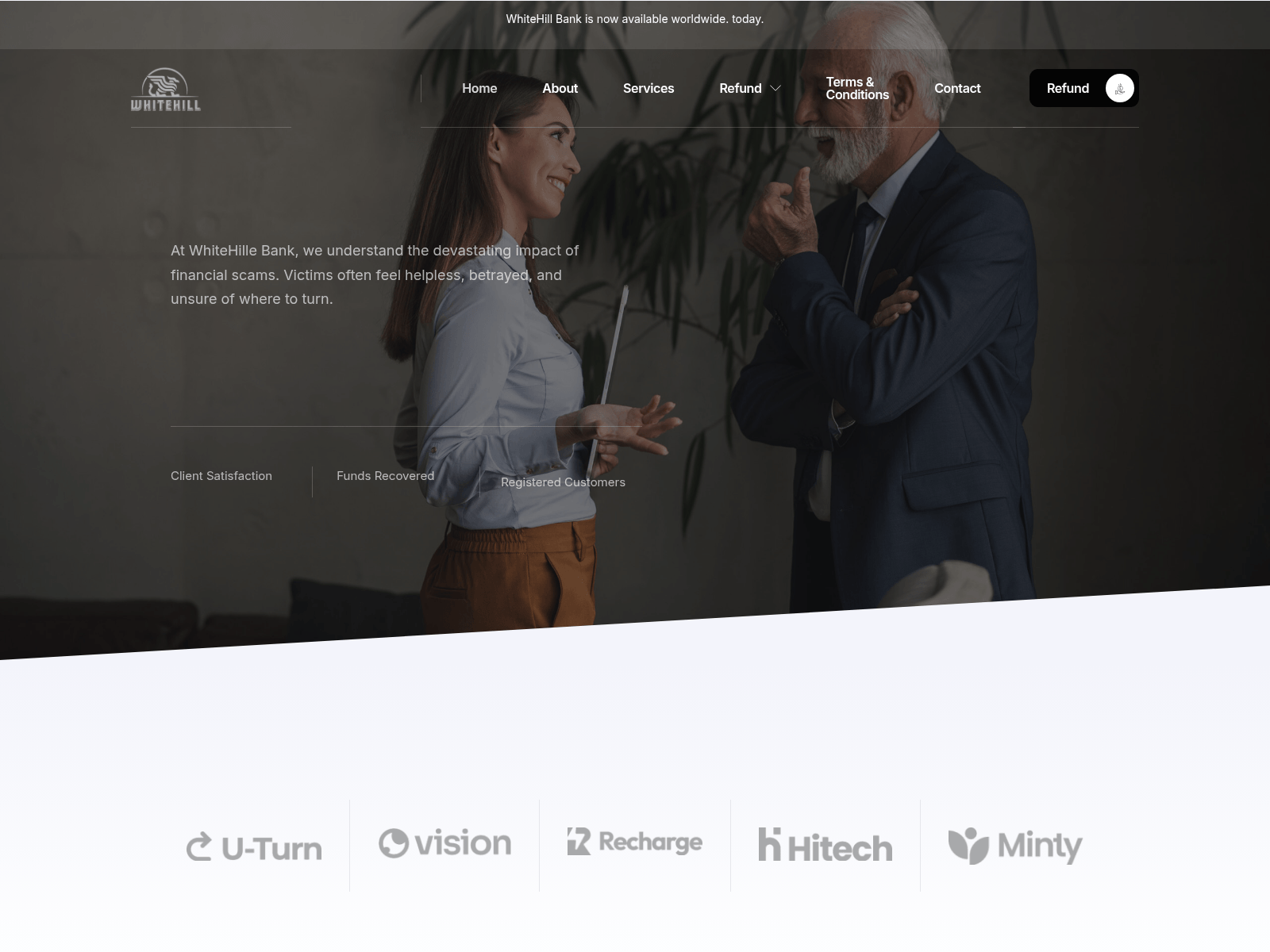 Screenshot of whitehille.com
