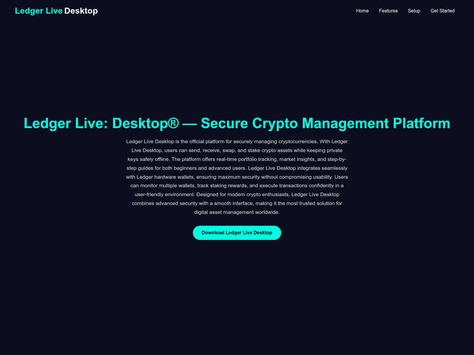 Screenshot of ledgre-eng-desktop.pages.dev