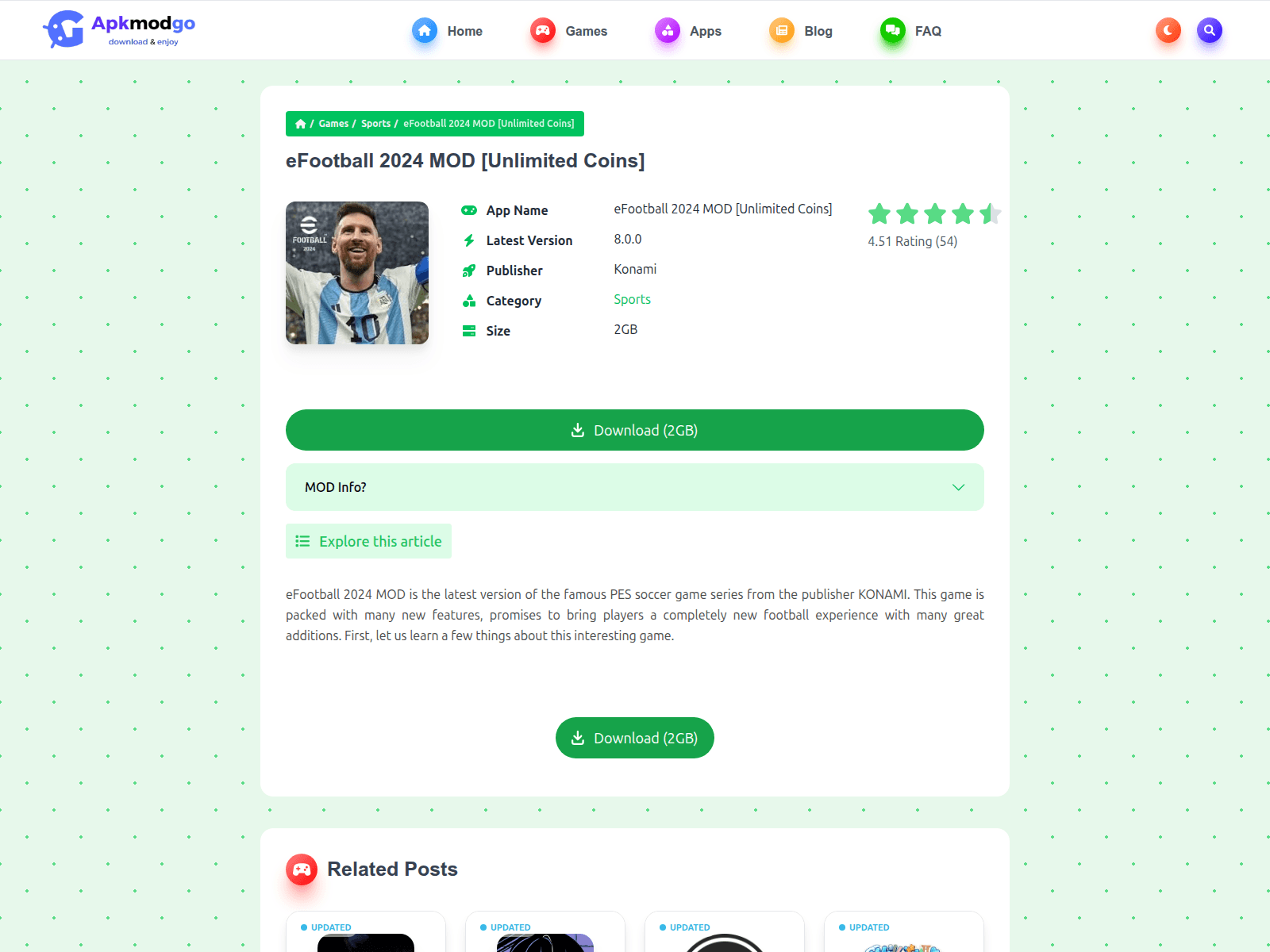 Screenshot of apkmodgo.com