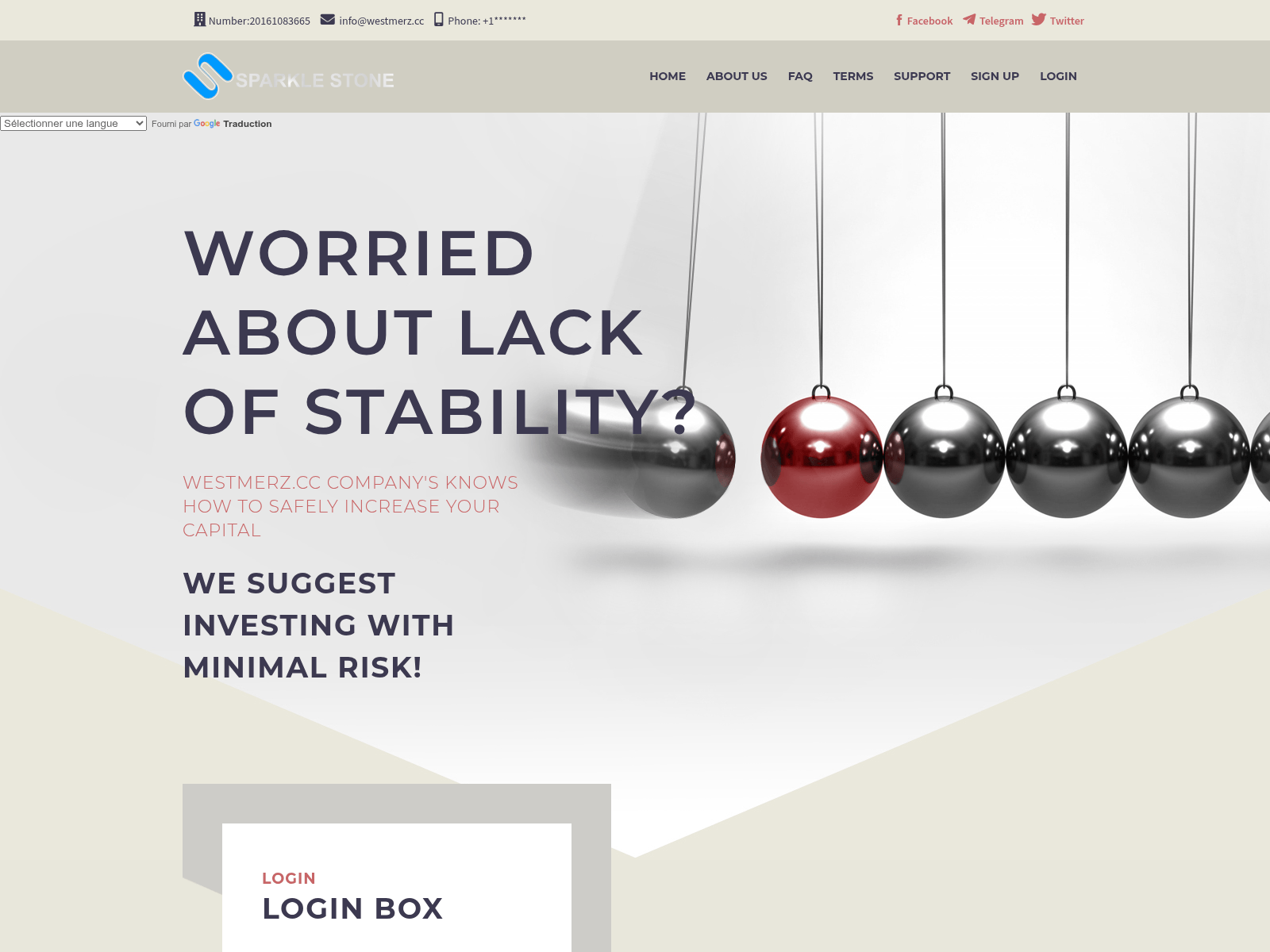 Screenshot of westmerz.cc