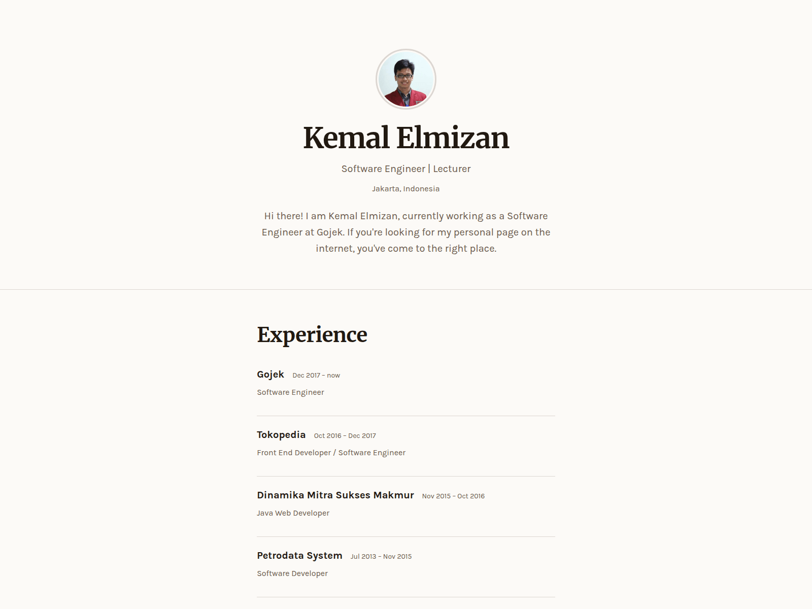 Captura de tela de elmizan.com
