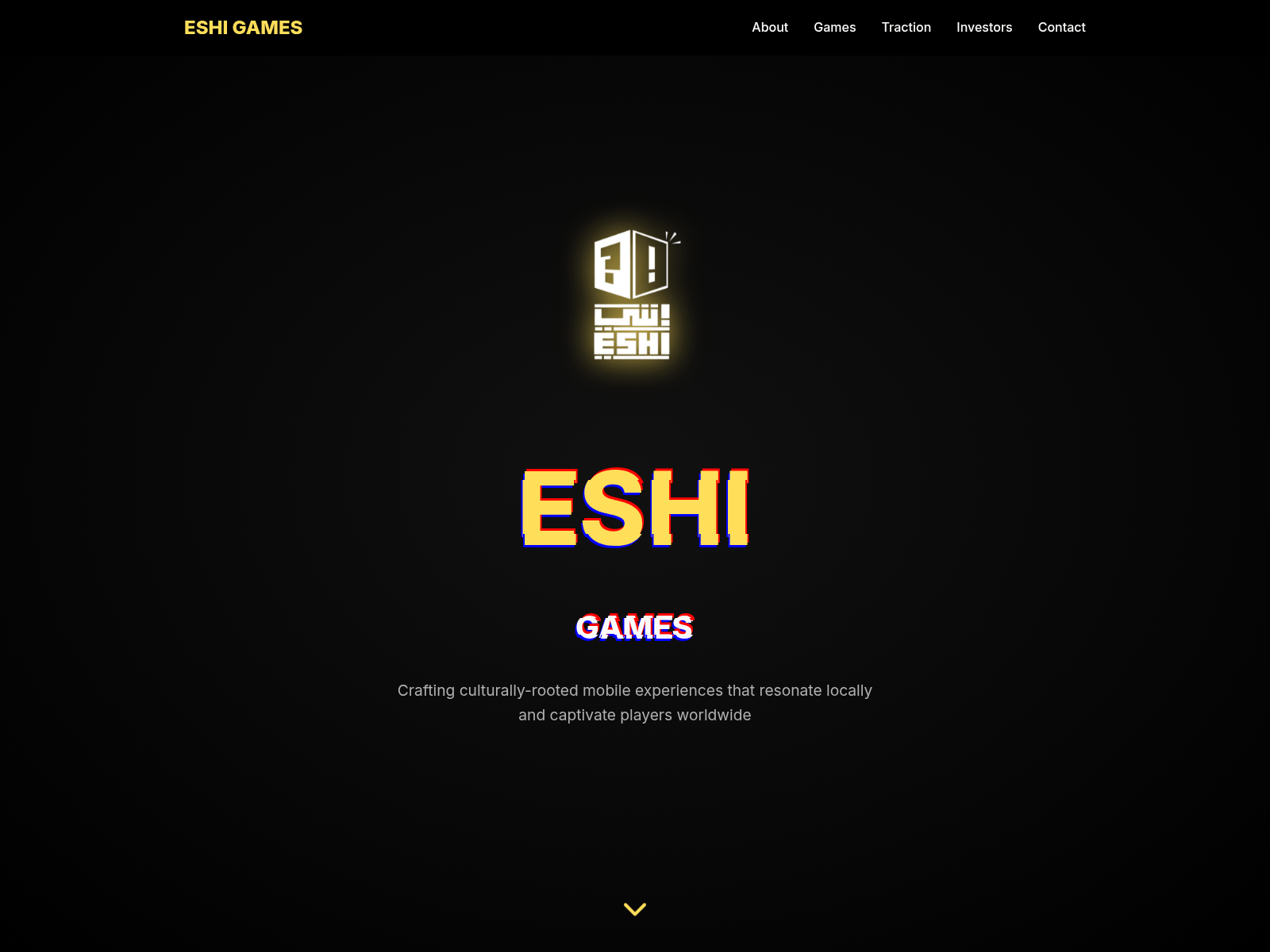 Screenshot von eshi.io