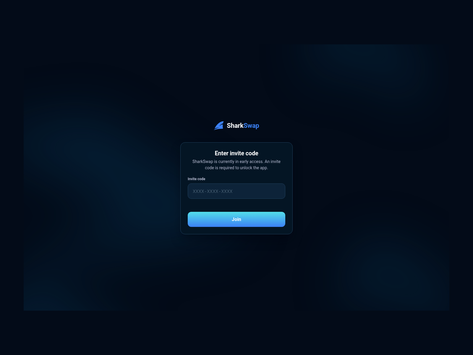 Screenshot of sharkswap.vip