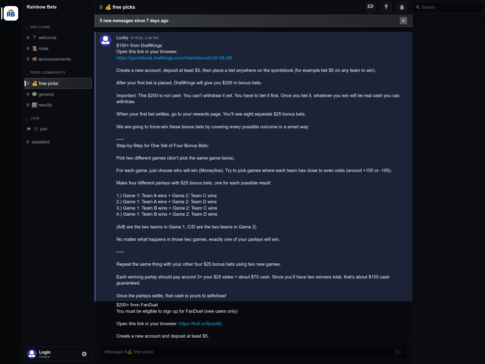 Screenshot of rainbowbets.win