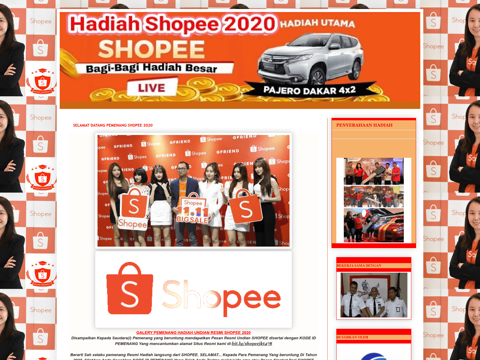 Screenshot of shopeejkt4782.blogspot.com