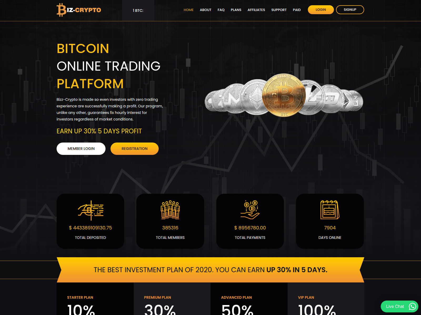 Screenshot of biz-crypto.com