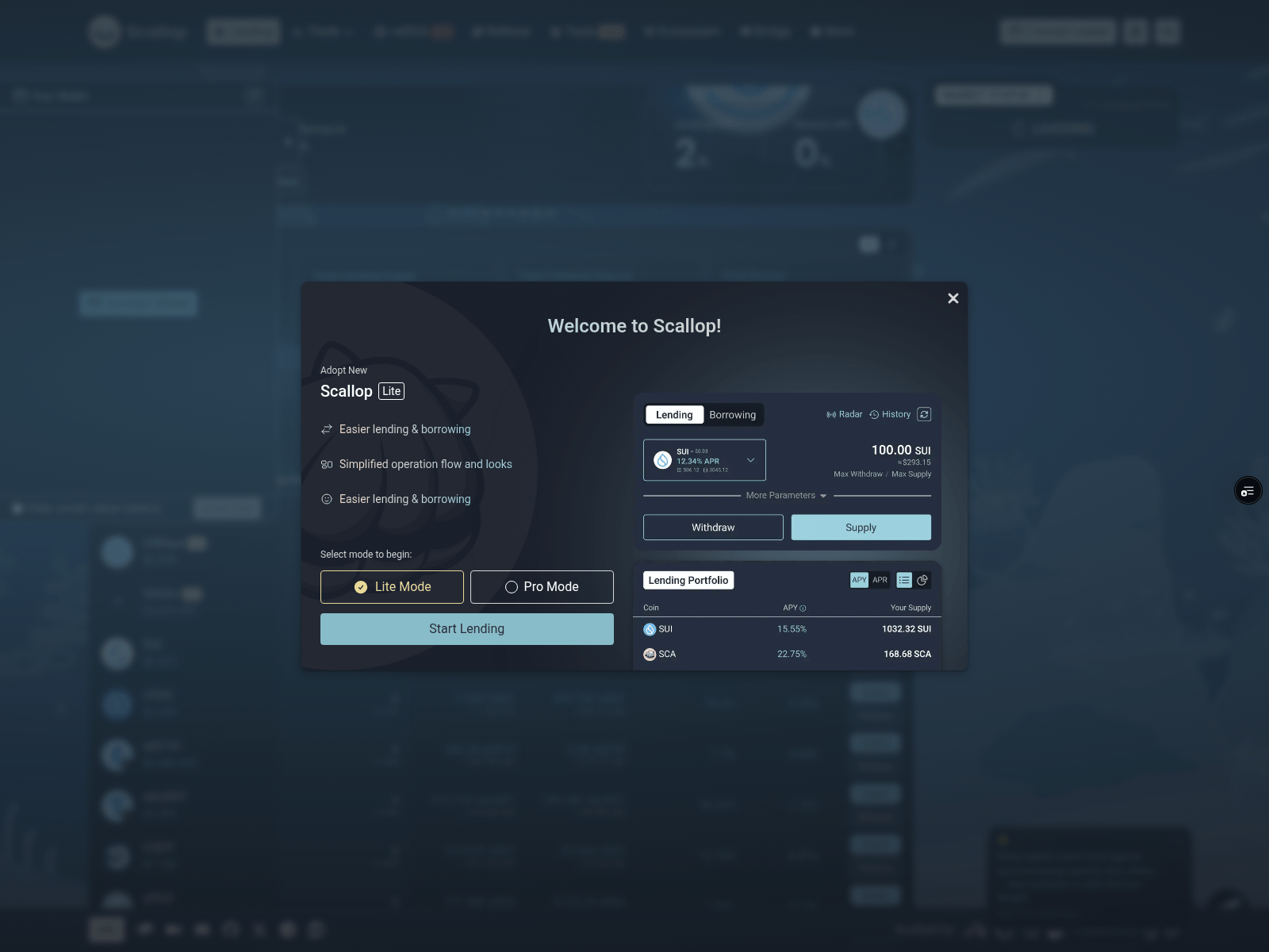 Screenshot von sui-scallop-dapp-dzvex5z6q-scallop-team.vercel.app