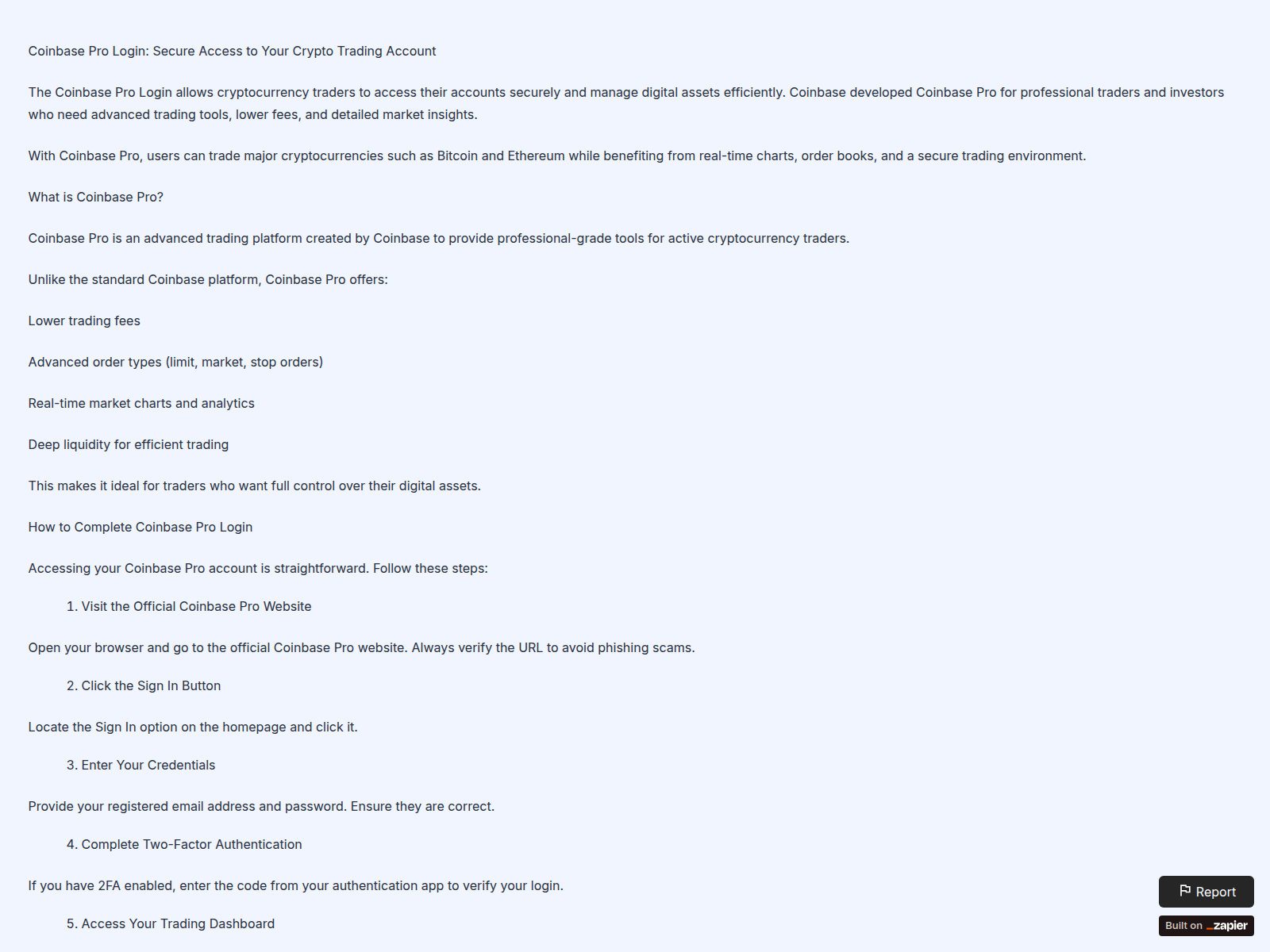 Screenshot of app-basecoines.zapier.app
