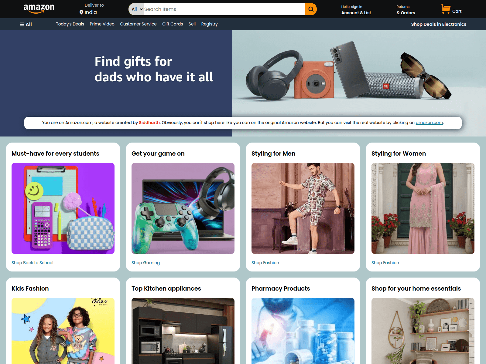 Screenshot of devbysiddhu.github.io