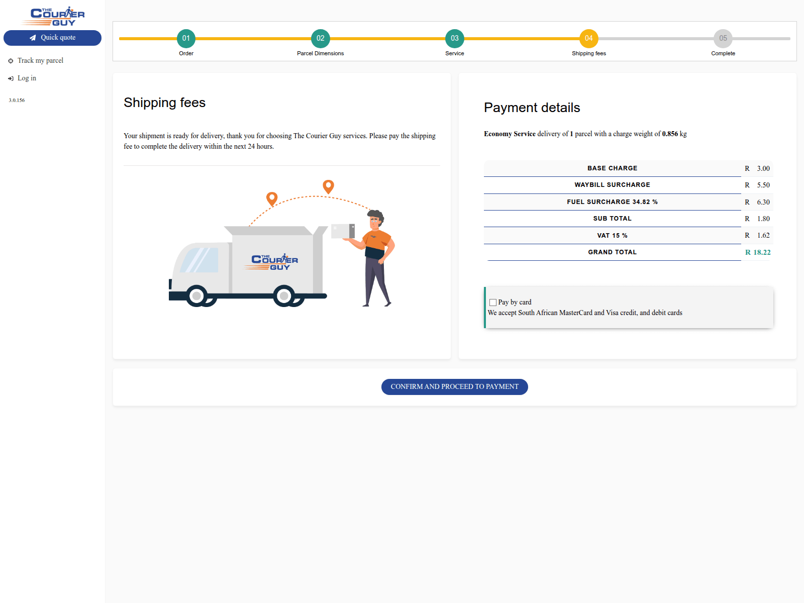 Screenshot of theccguy-delivery.netlify.app