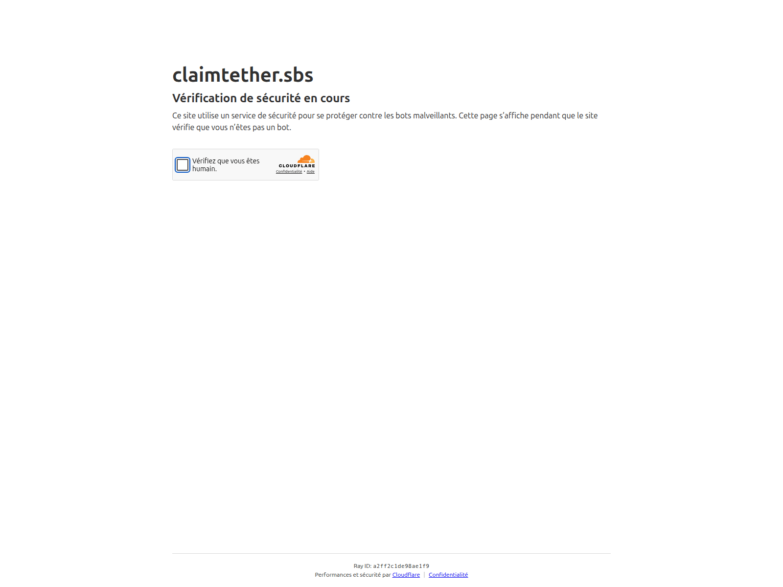 Screenshot of claimtether.sbs