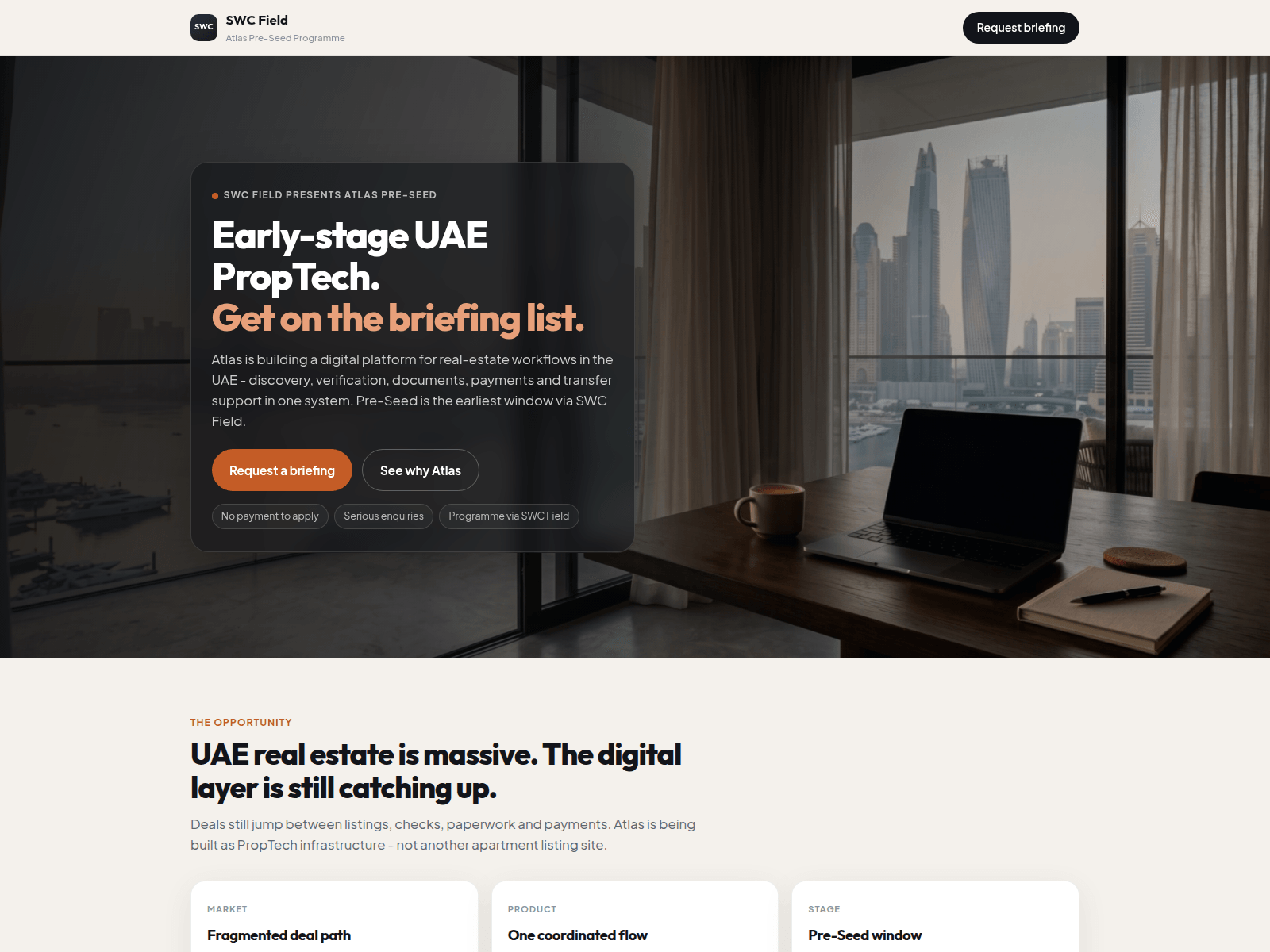 Screenshot of earlyatlas.info
