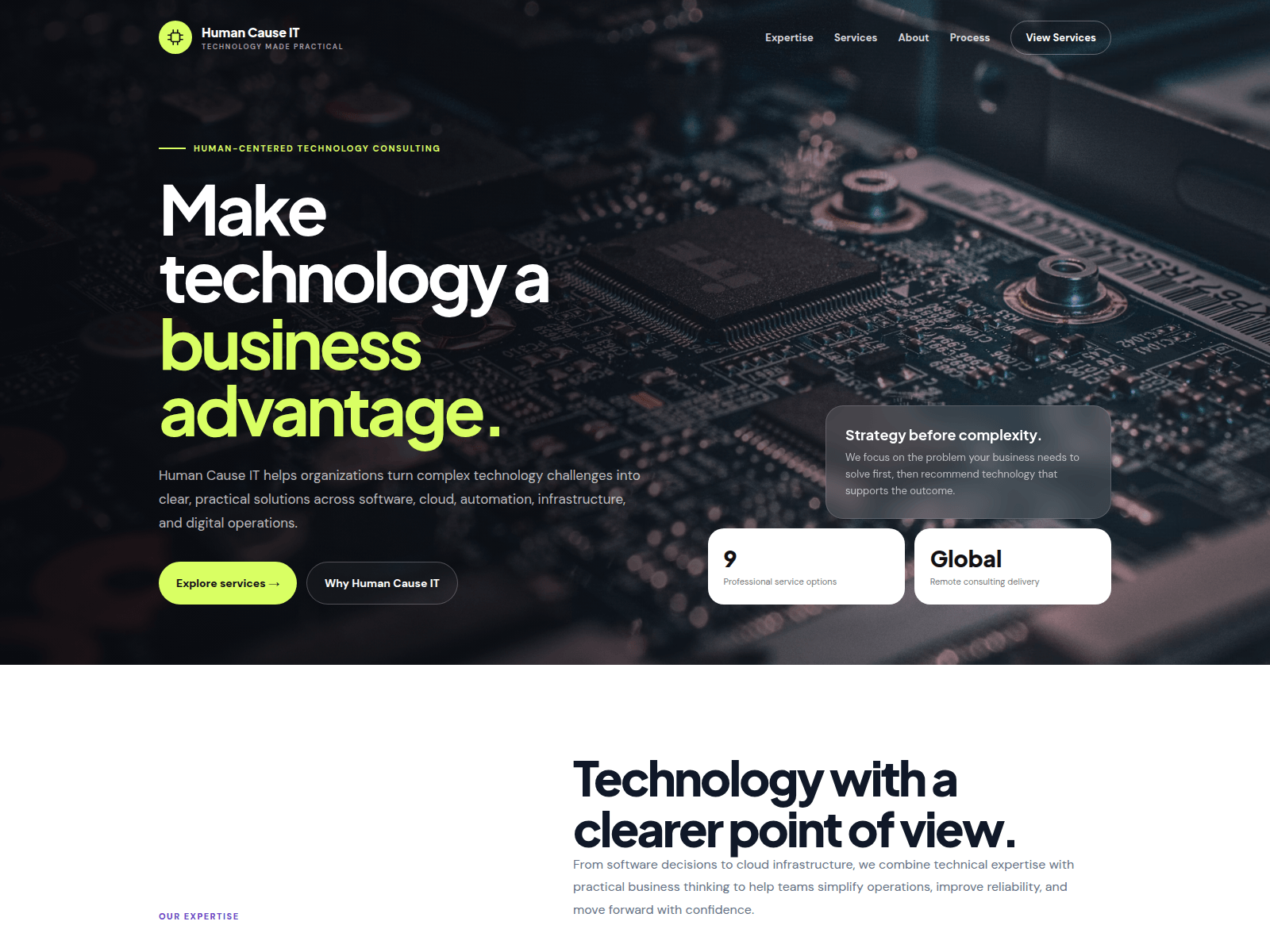 Screenshot of helphumancause.pro