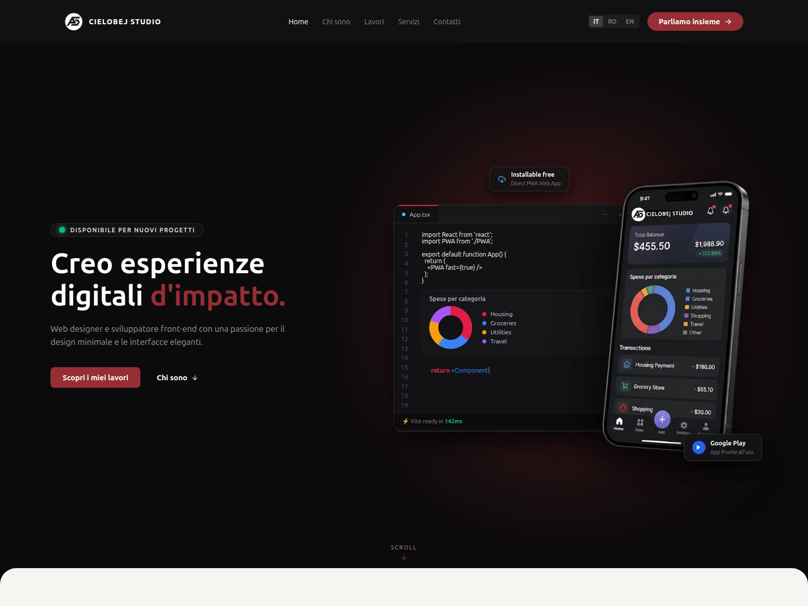 Screenshot of cielobejstudio.com