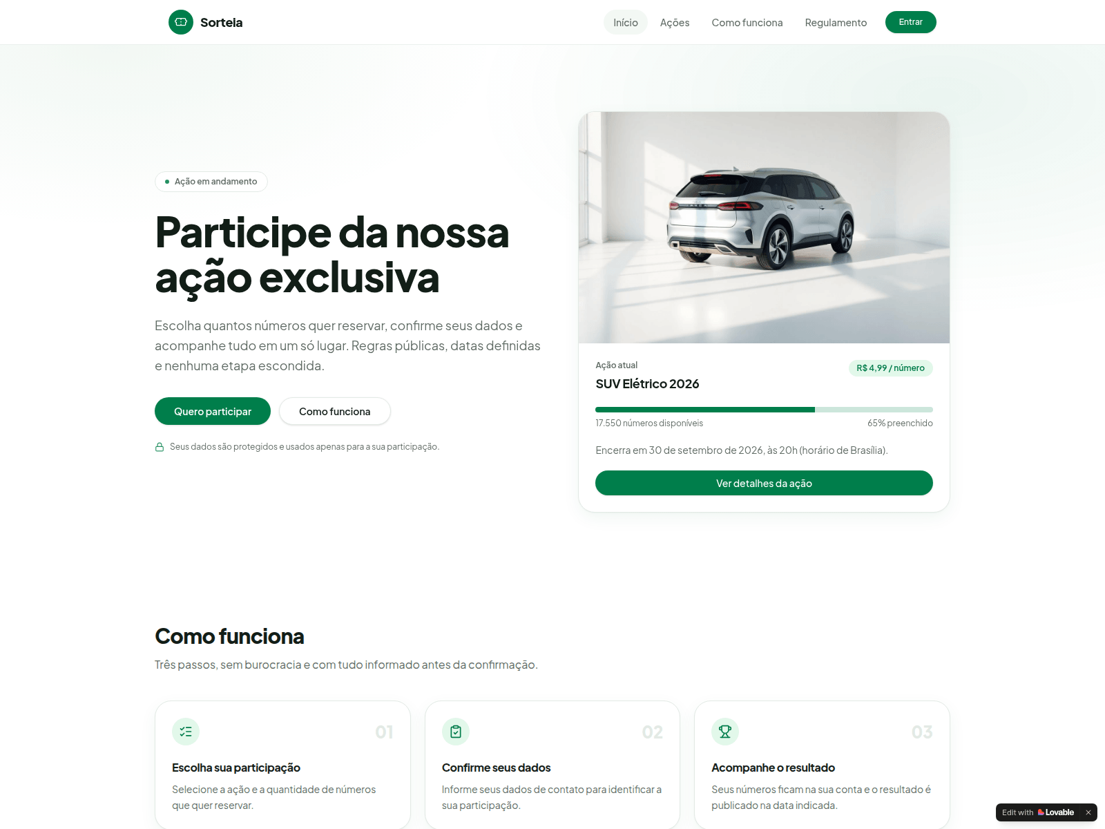 Screenshot of unidasdasorte.com