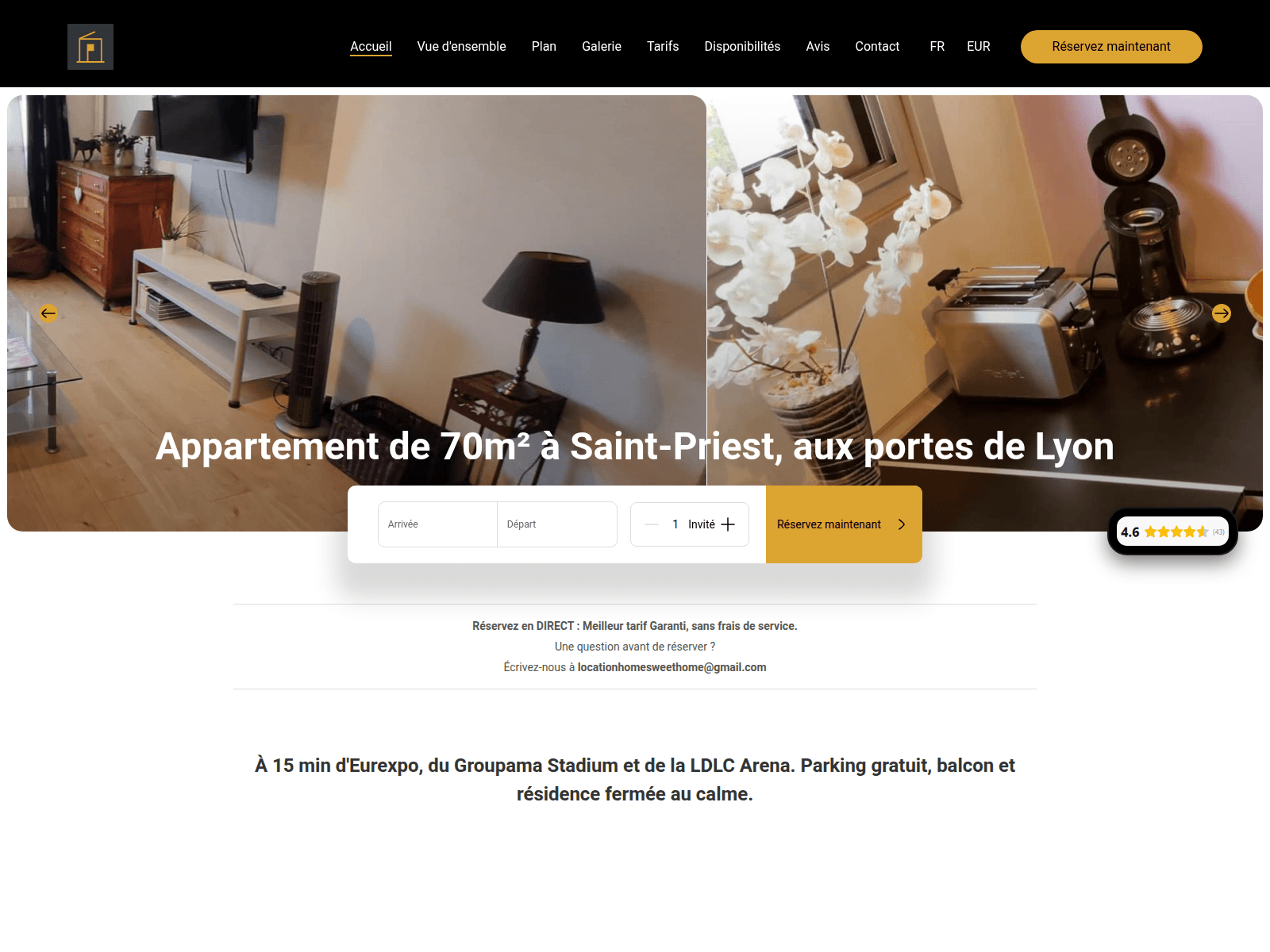 Screenshot of loggia70.com