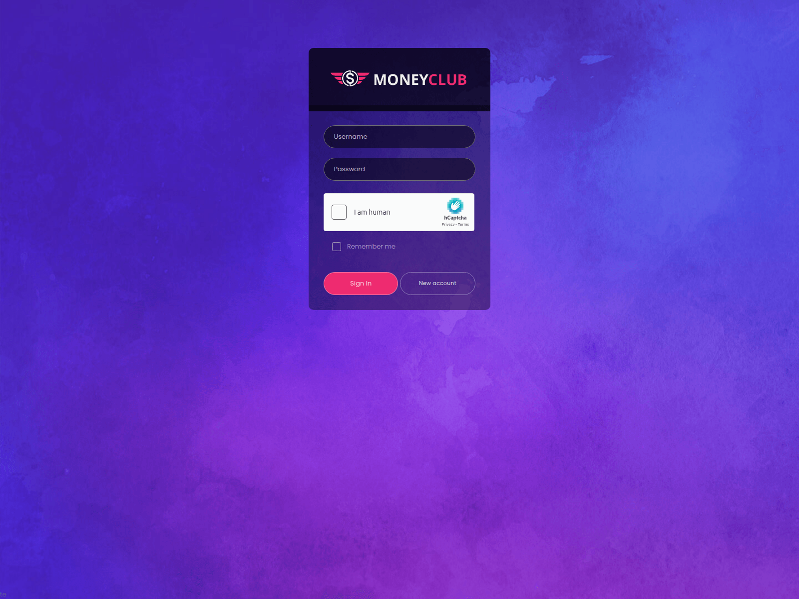 Screenshot of money-club.cc
