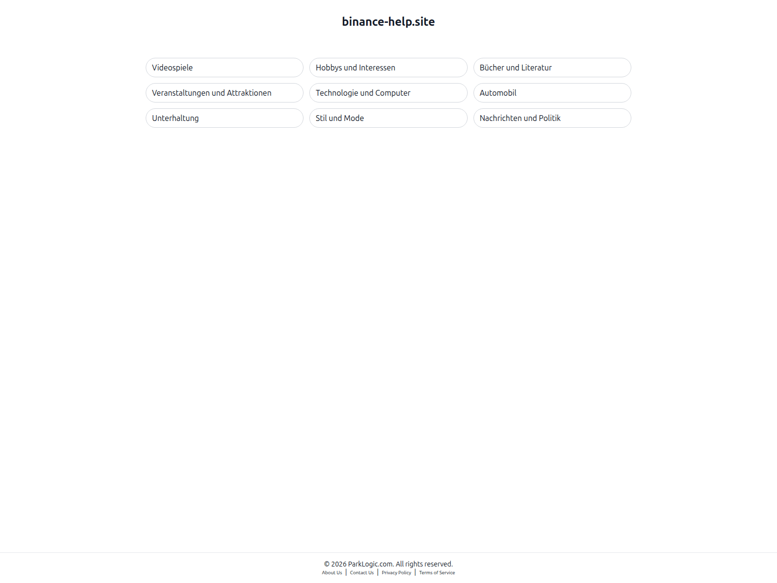 Screenshot of binance-help.site