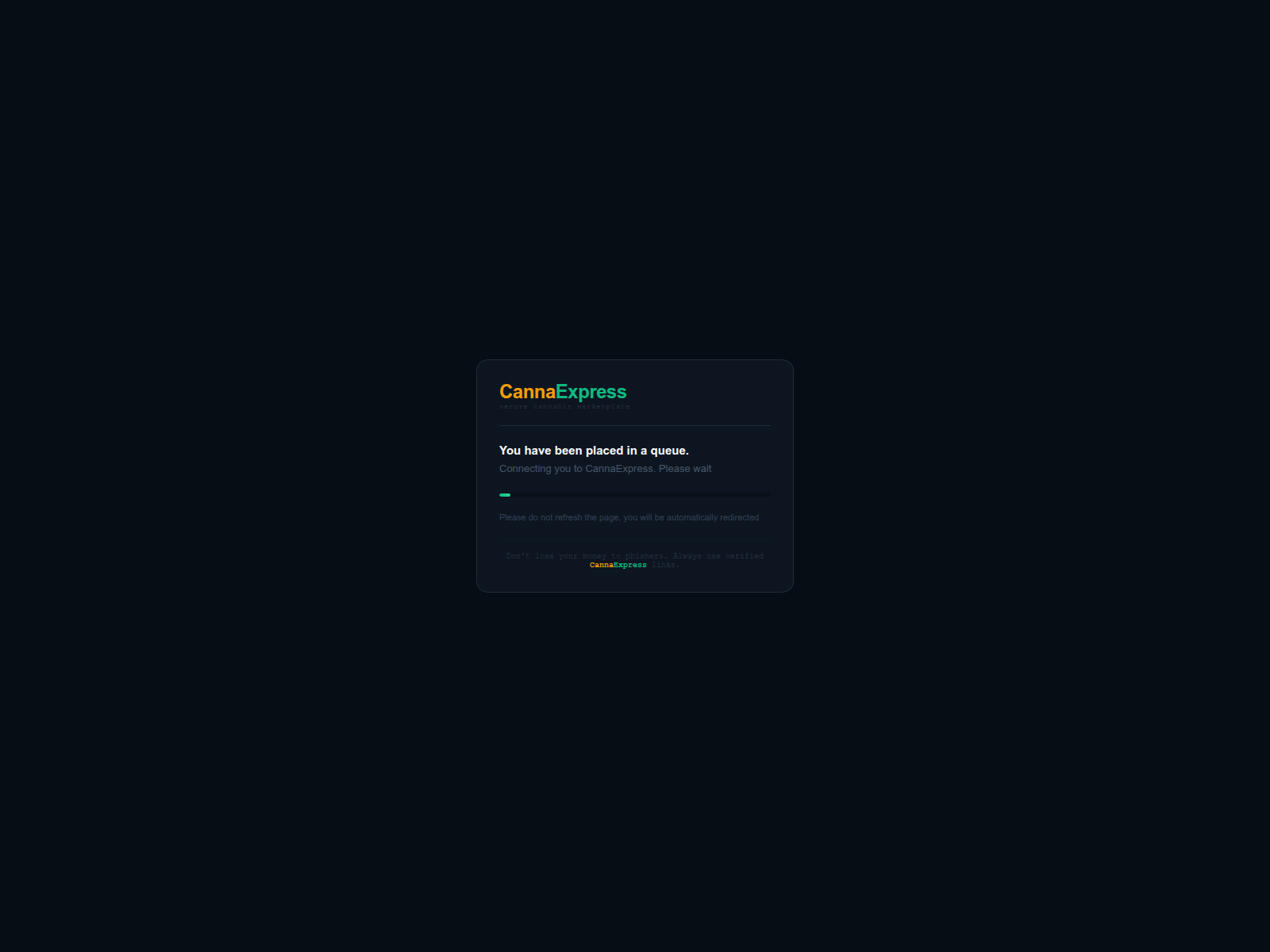 Screenshot of canna272i7uai6h5ctkrrfttwv2naulak37gctk22t6erohxegtu48yd.icu