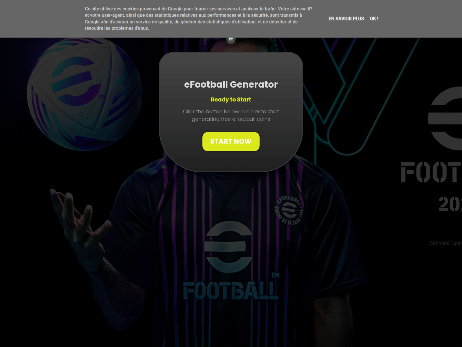 Screenshot of efott2ballc.blogspot.com