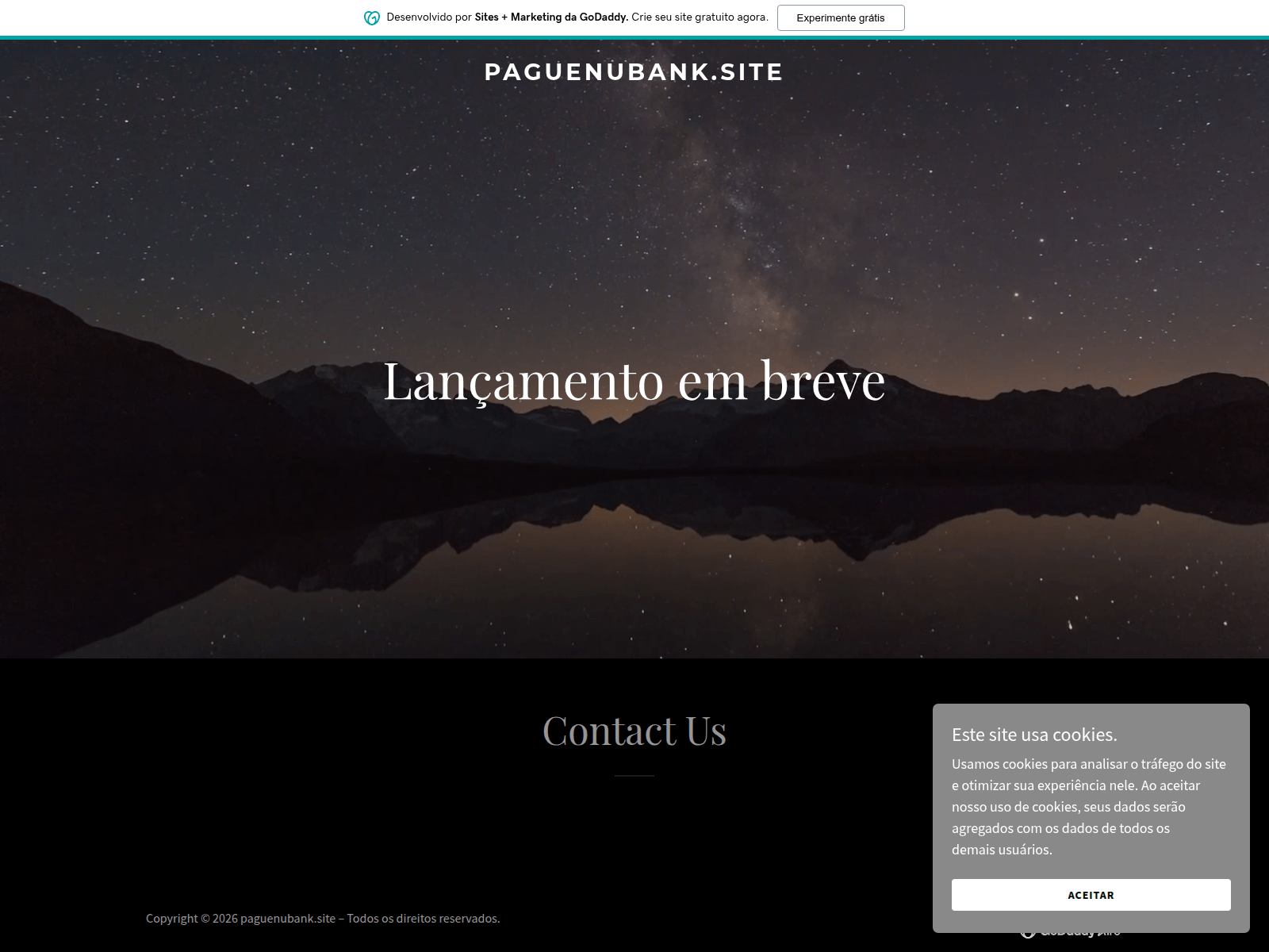 Screenshot of paguenubank.site