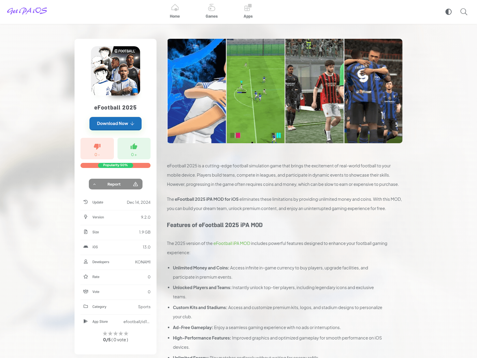 Screenshot of getipaios.com
