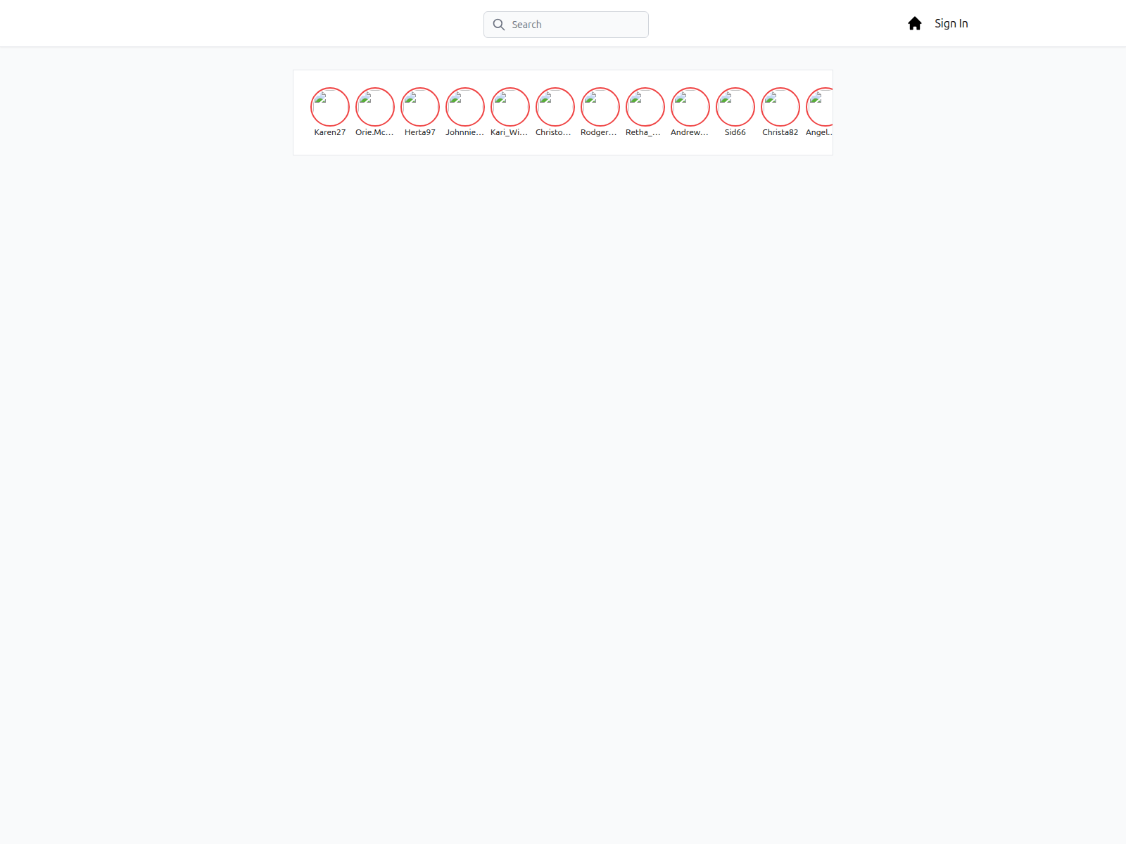 Captura de tela de instagram-clone-gamma-one.vercel.app