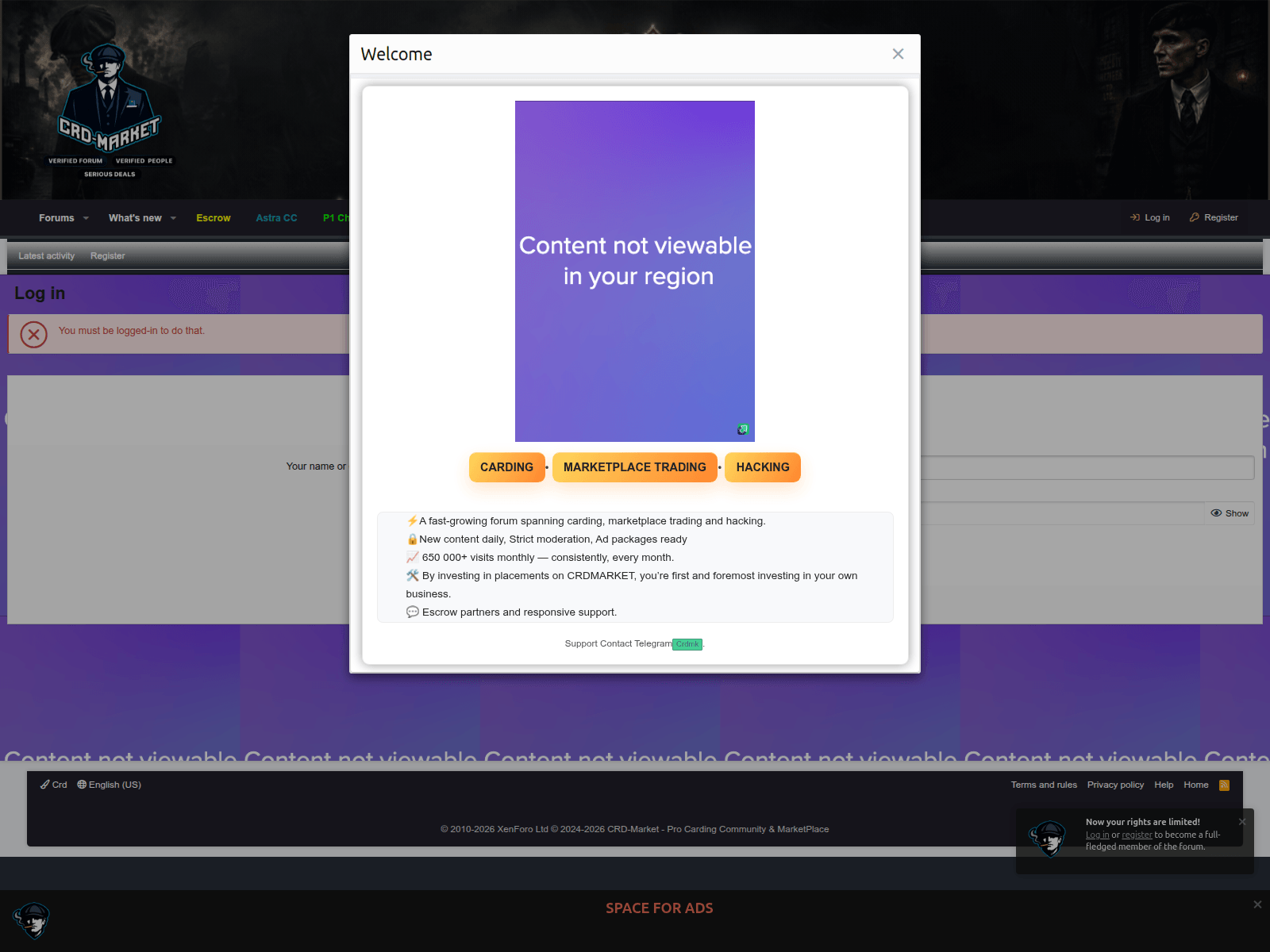 Screenshot of crd-market.su
