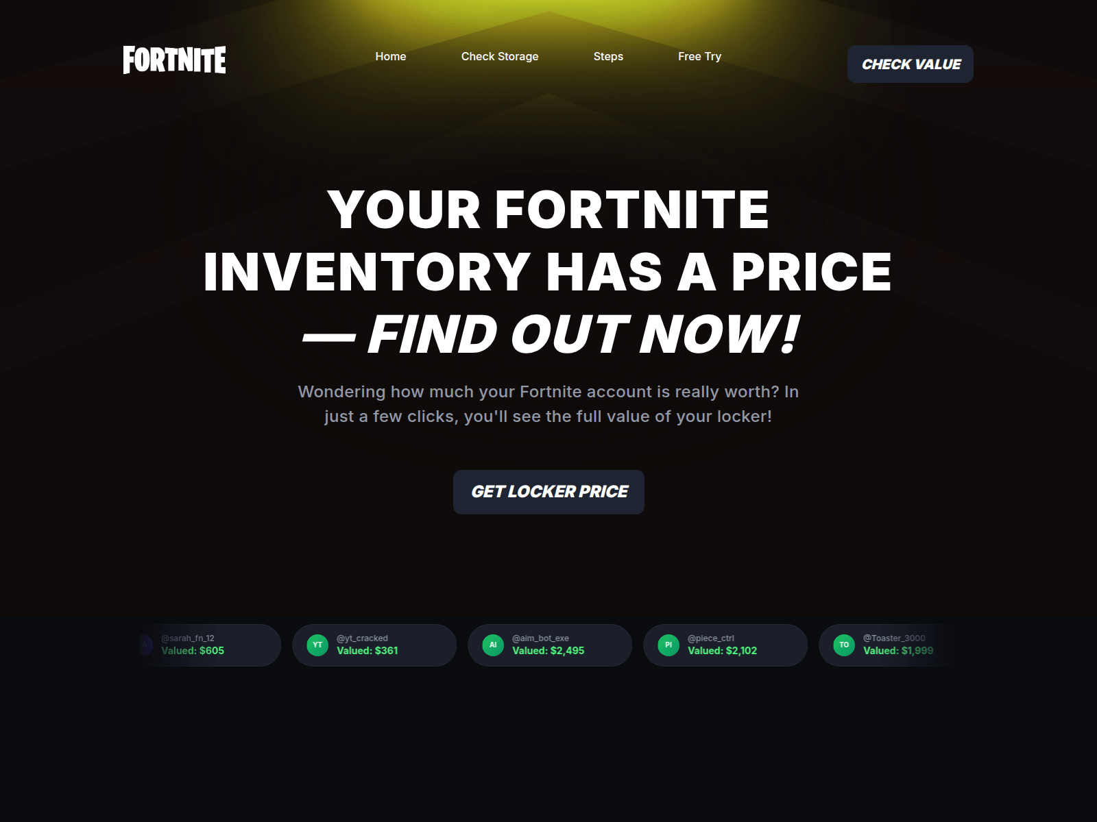 Screenshot of fortinf.life