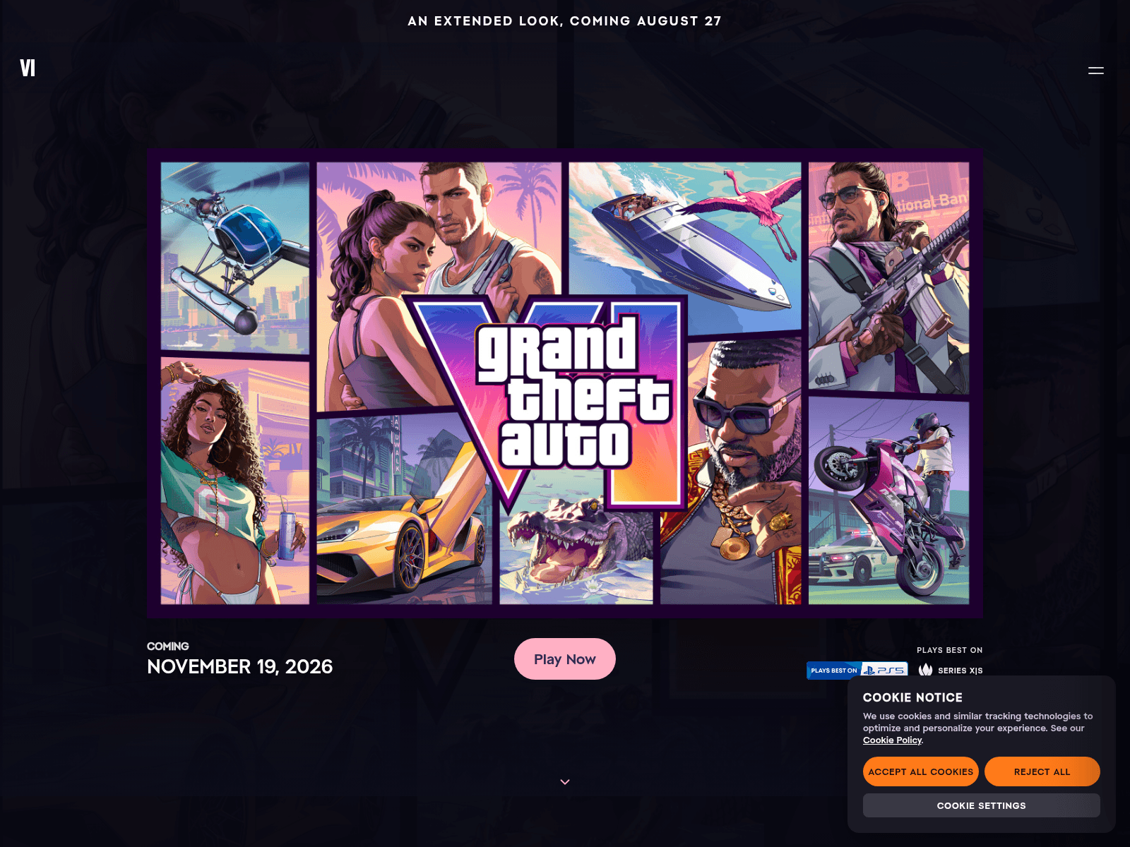Screenshot of rockstar-gta-6.com