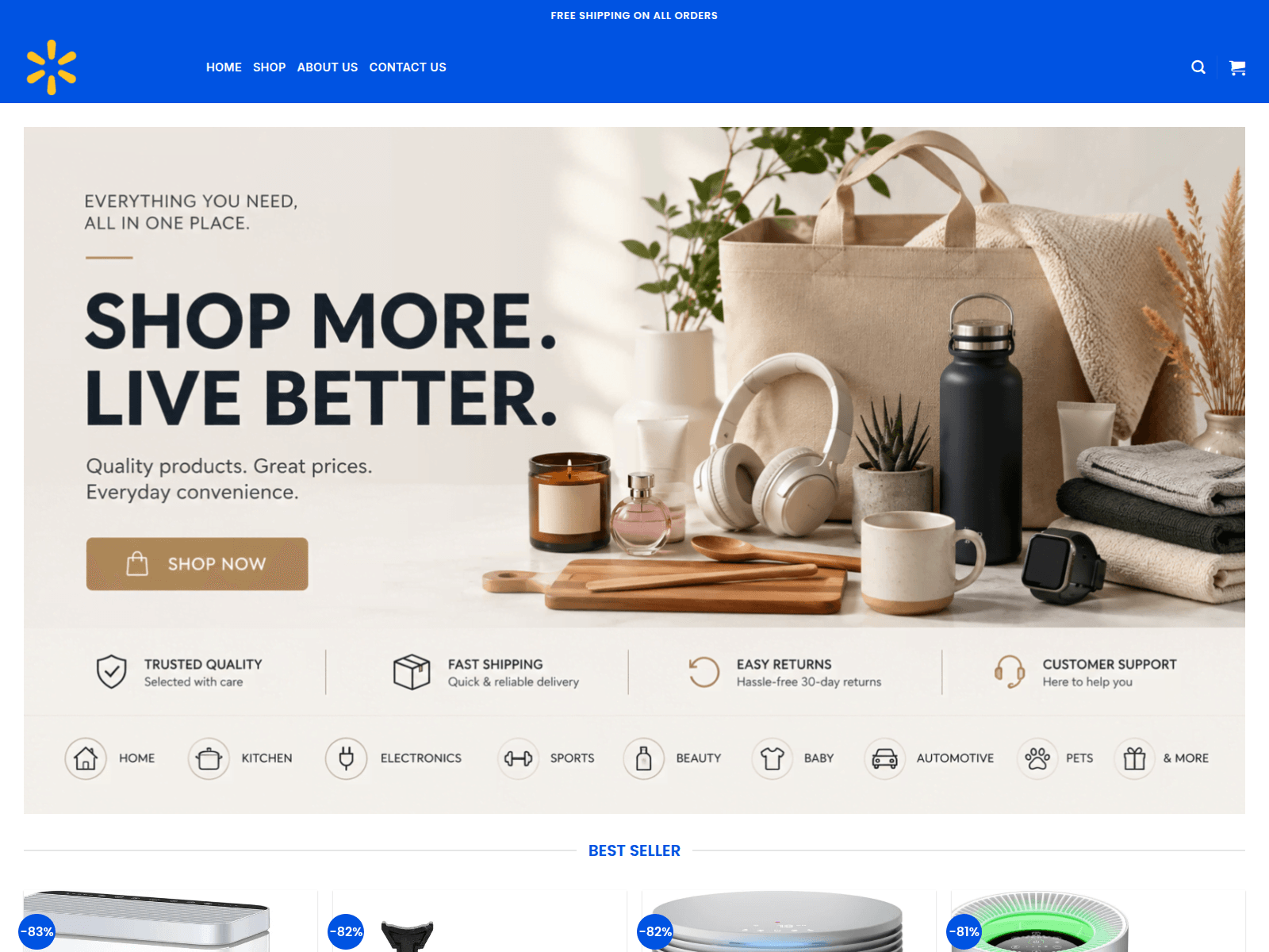 Screenshot of allgoodscenter.shop